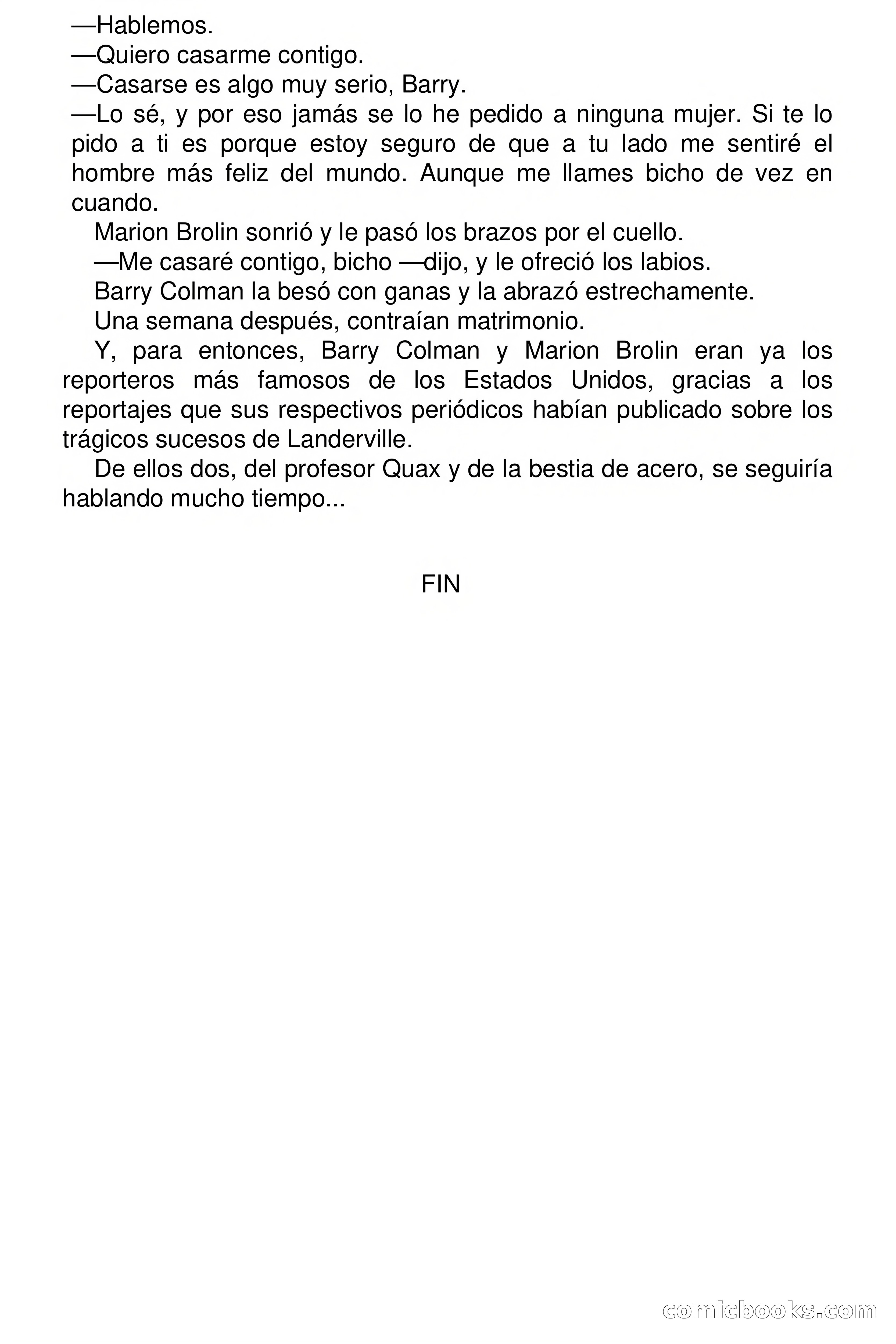 Selección Terror: La bestia de acero — page 63 of 64