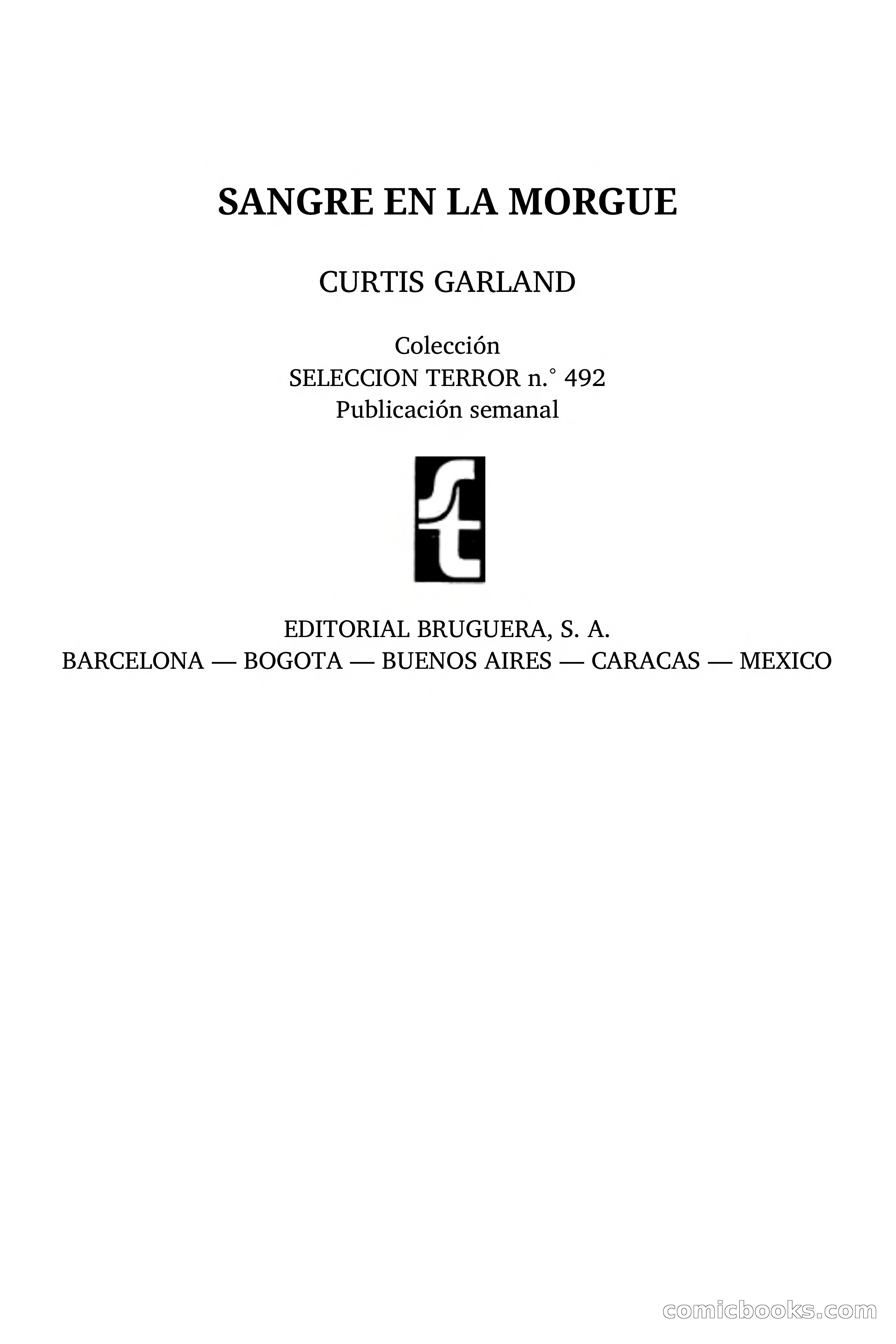 Selección Terror: Sangre en la Morgue — page 2 of 79