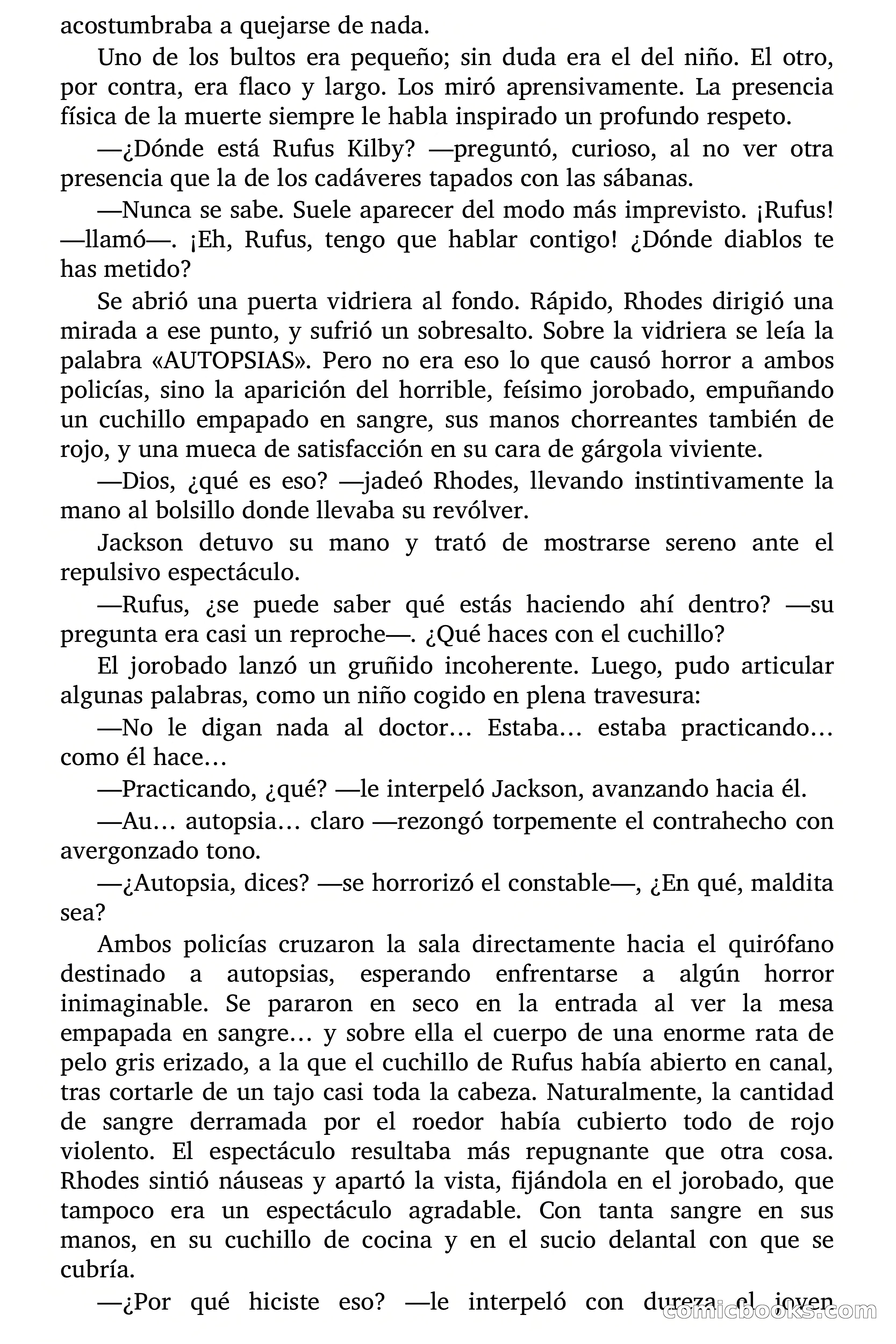 Selección Terror: Sangre en la Morgue — page 35 of 79