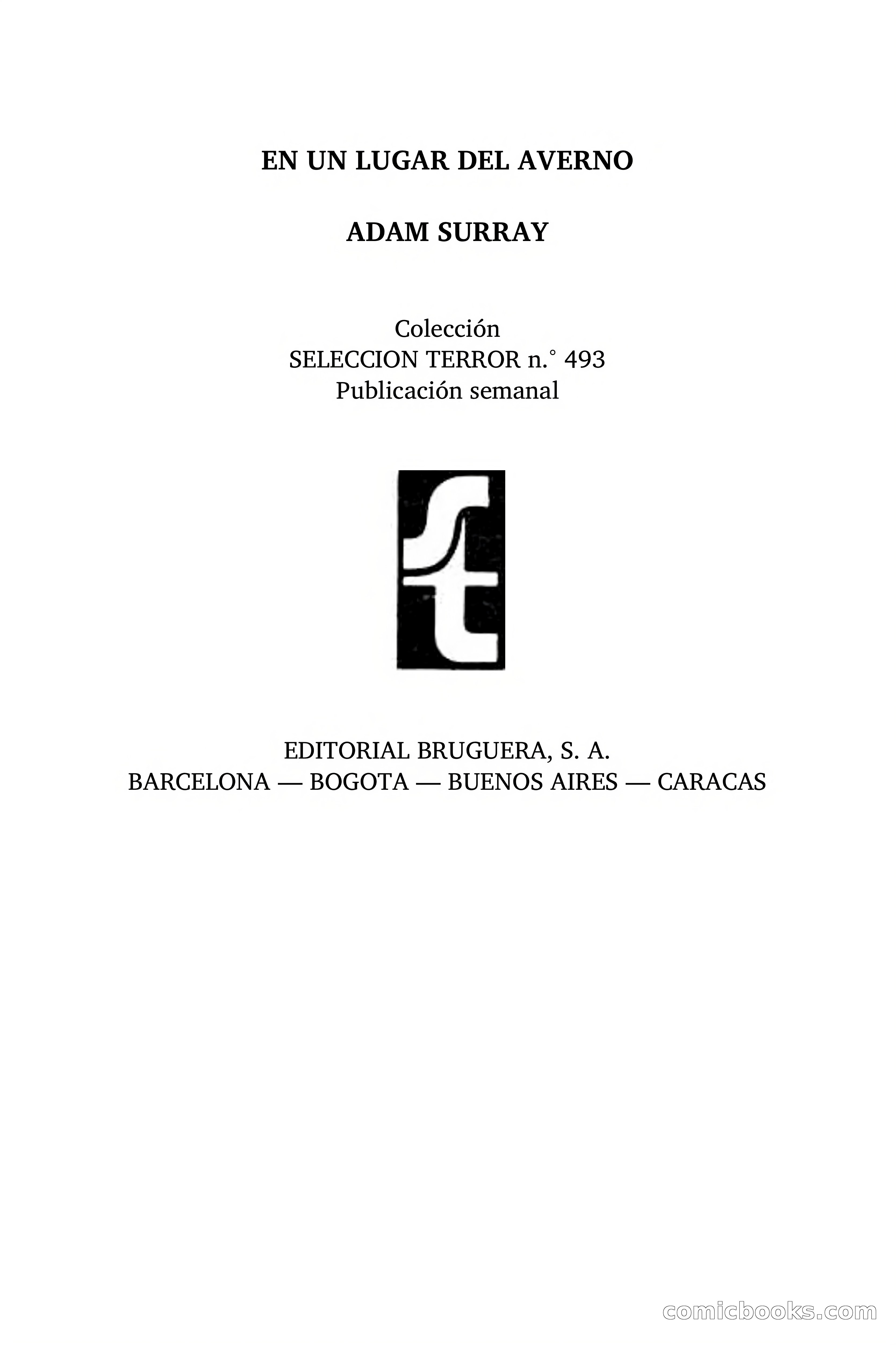 Selección Terror: En un lugar del averno — page 2 of 82