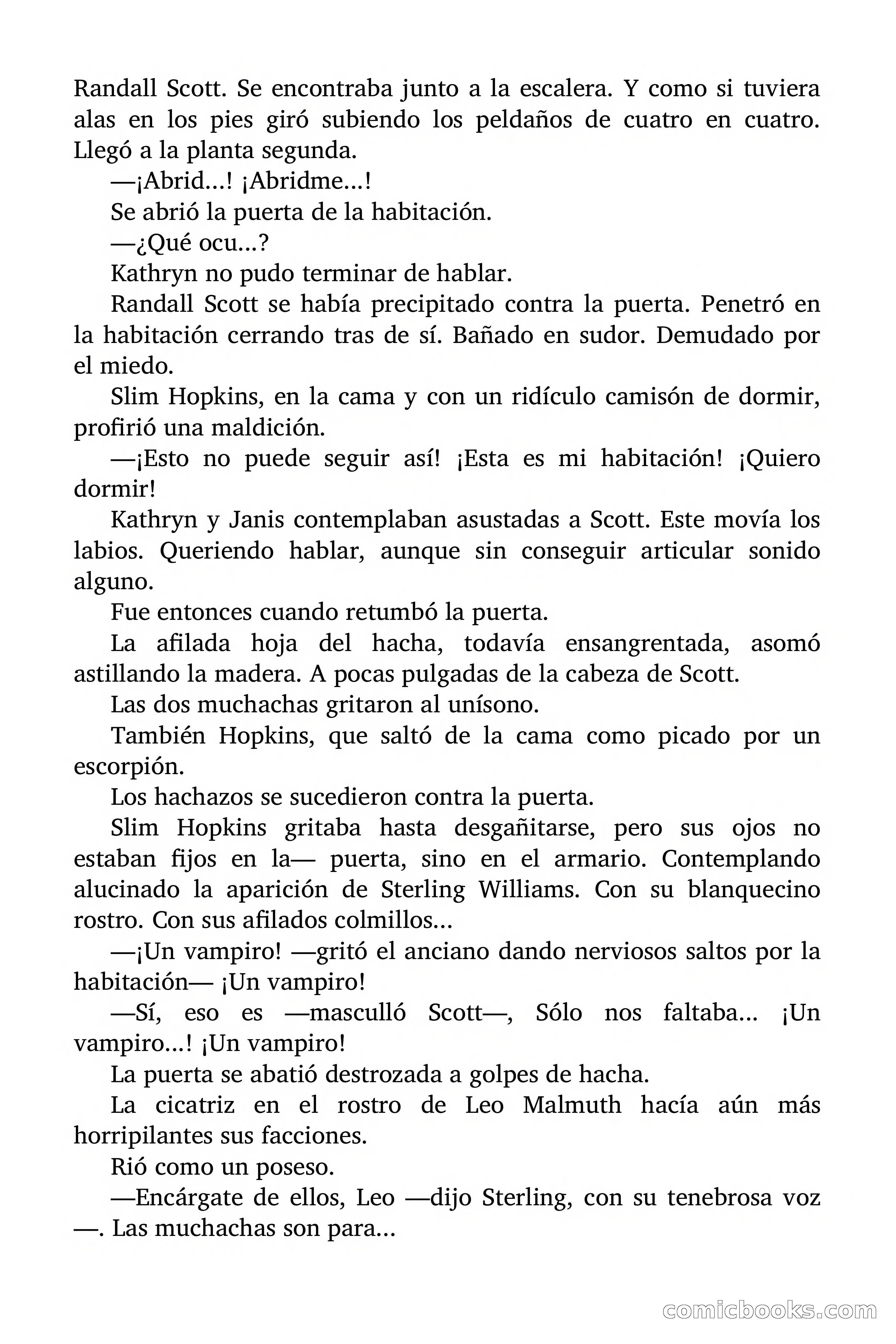 Selección Terror: En un lugar del averno — page 74 of 82