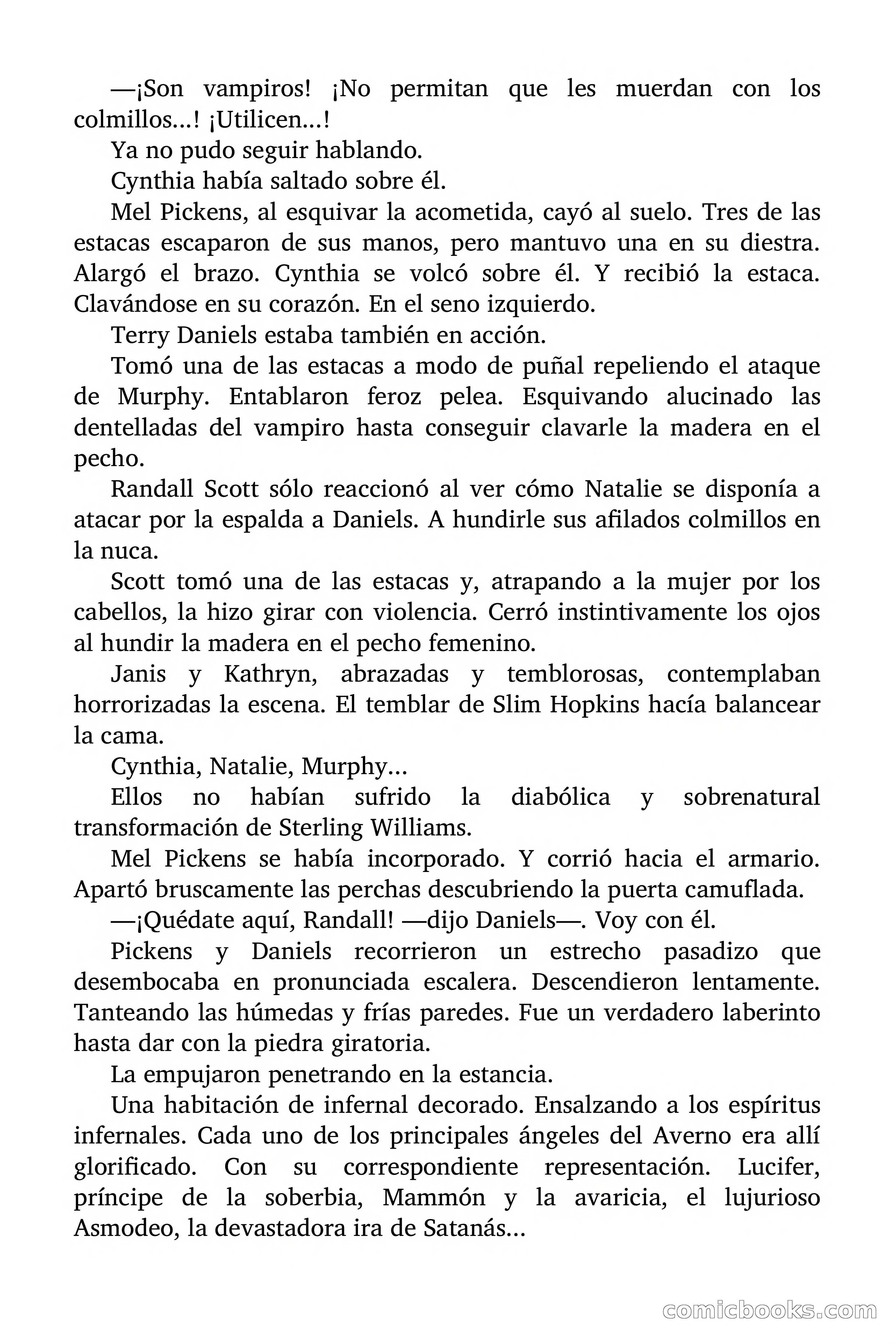 Selección Terror: En un lugar del averno — page 76 of 82