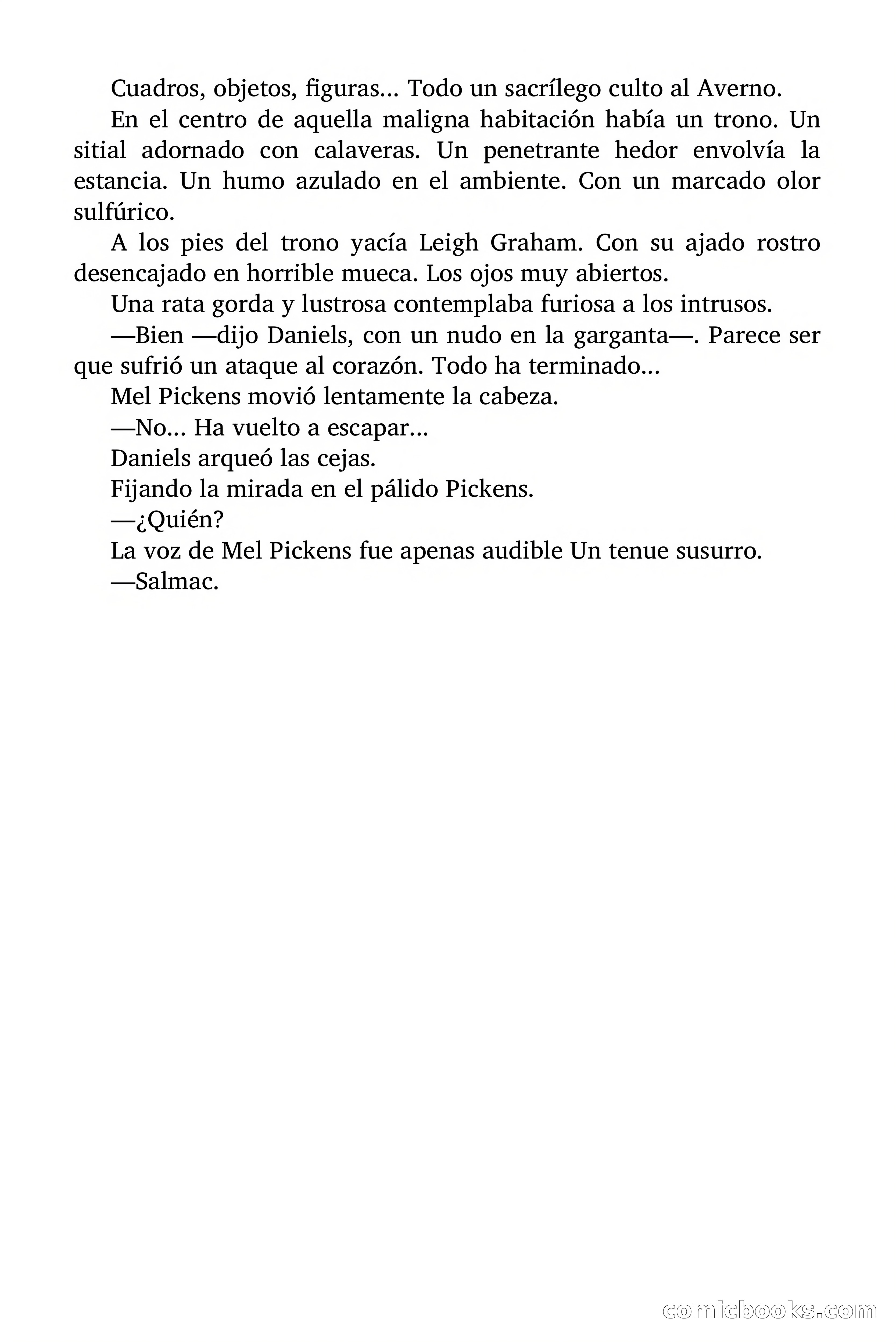 Selección Terror: En un lugar del averno — page 77 of 82