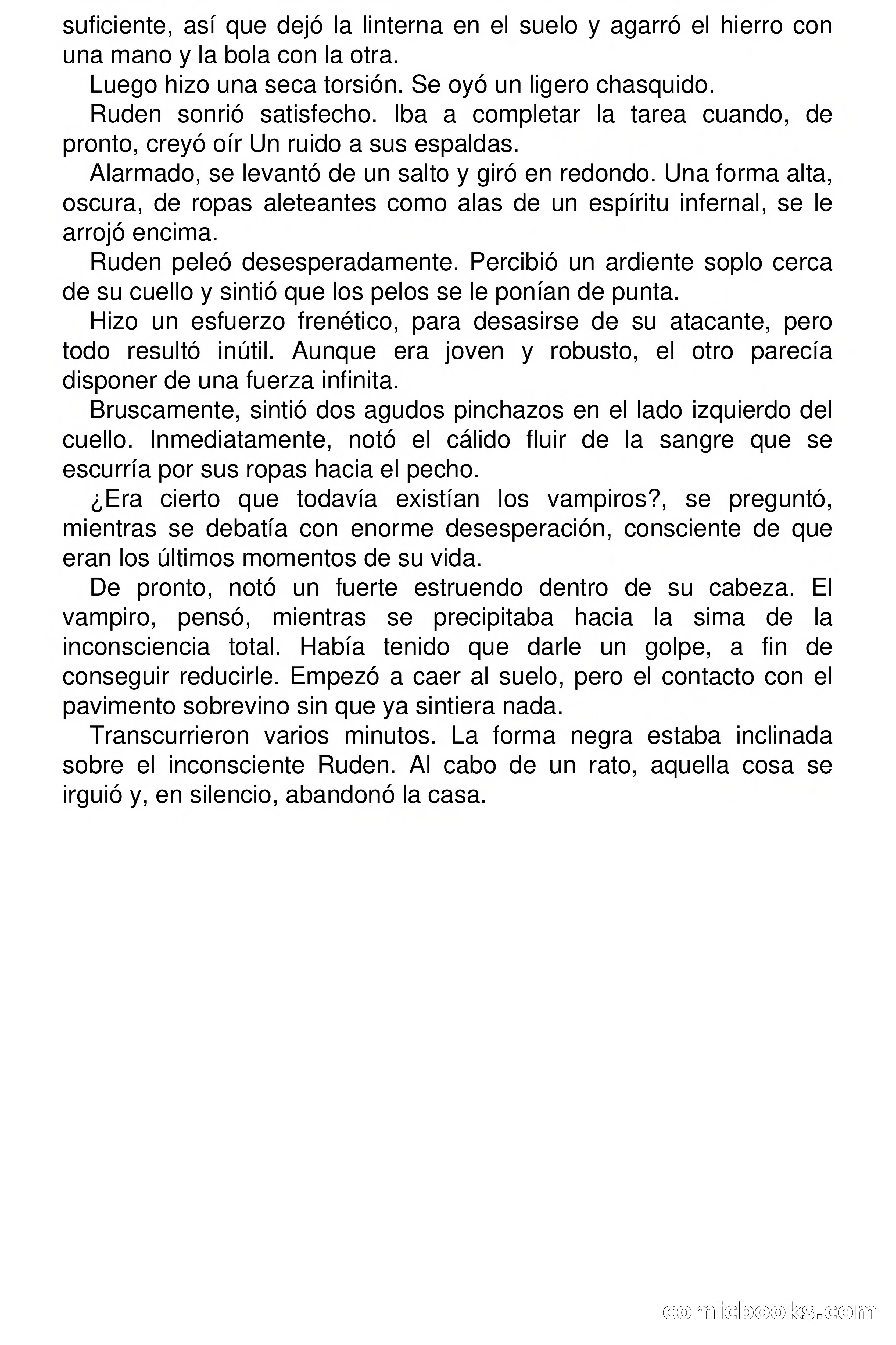 Selección Terror: Estirpe de Vampiros — page 22 of 79