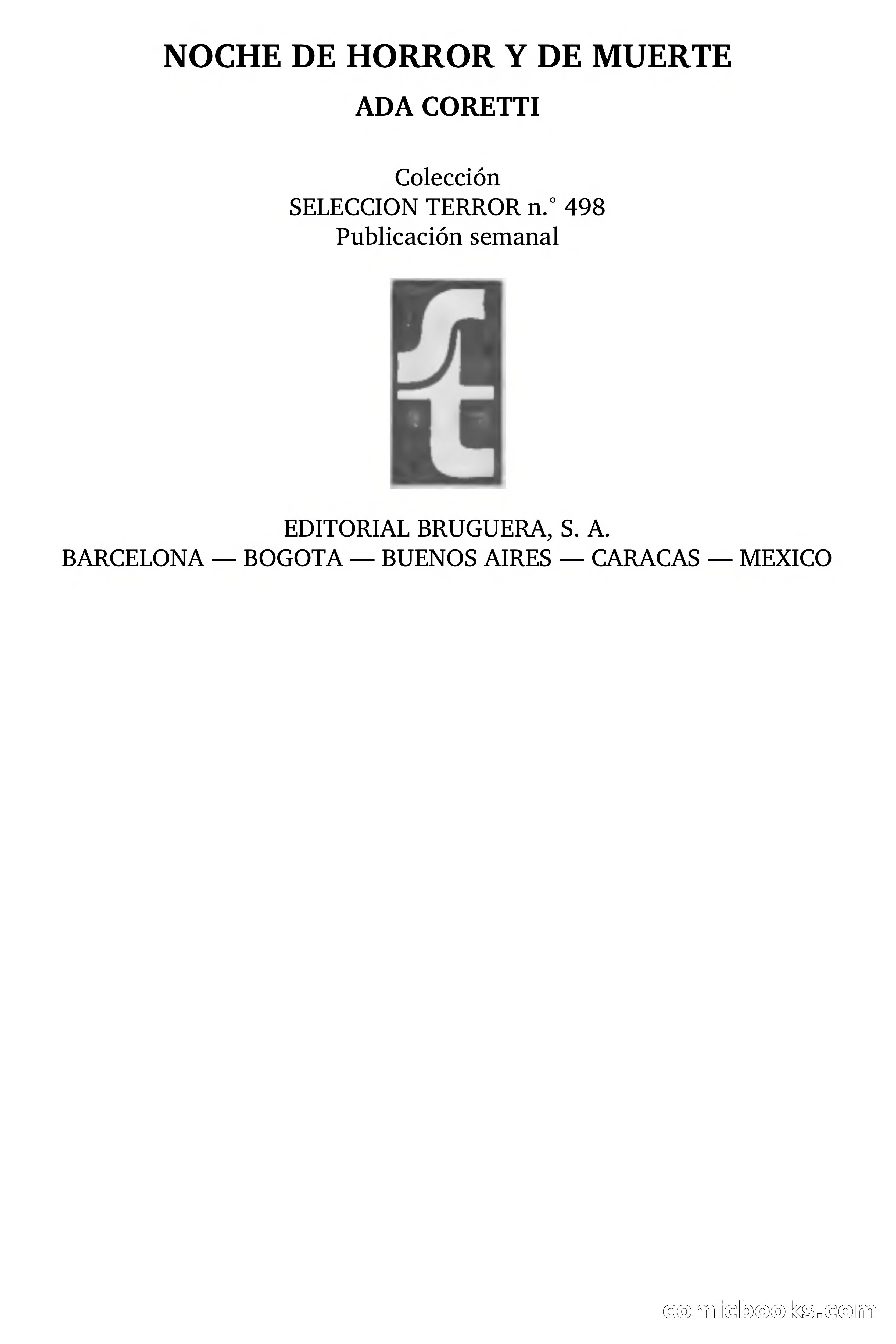 Selección Terror: Noche de horror y muerte — page 2 of 74