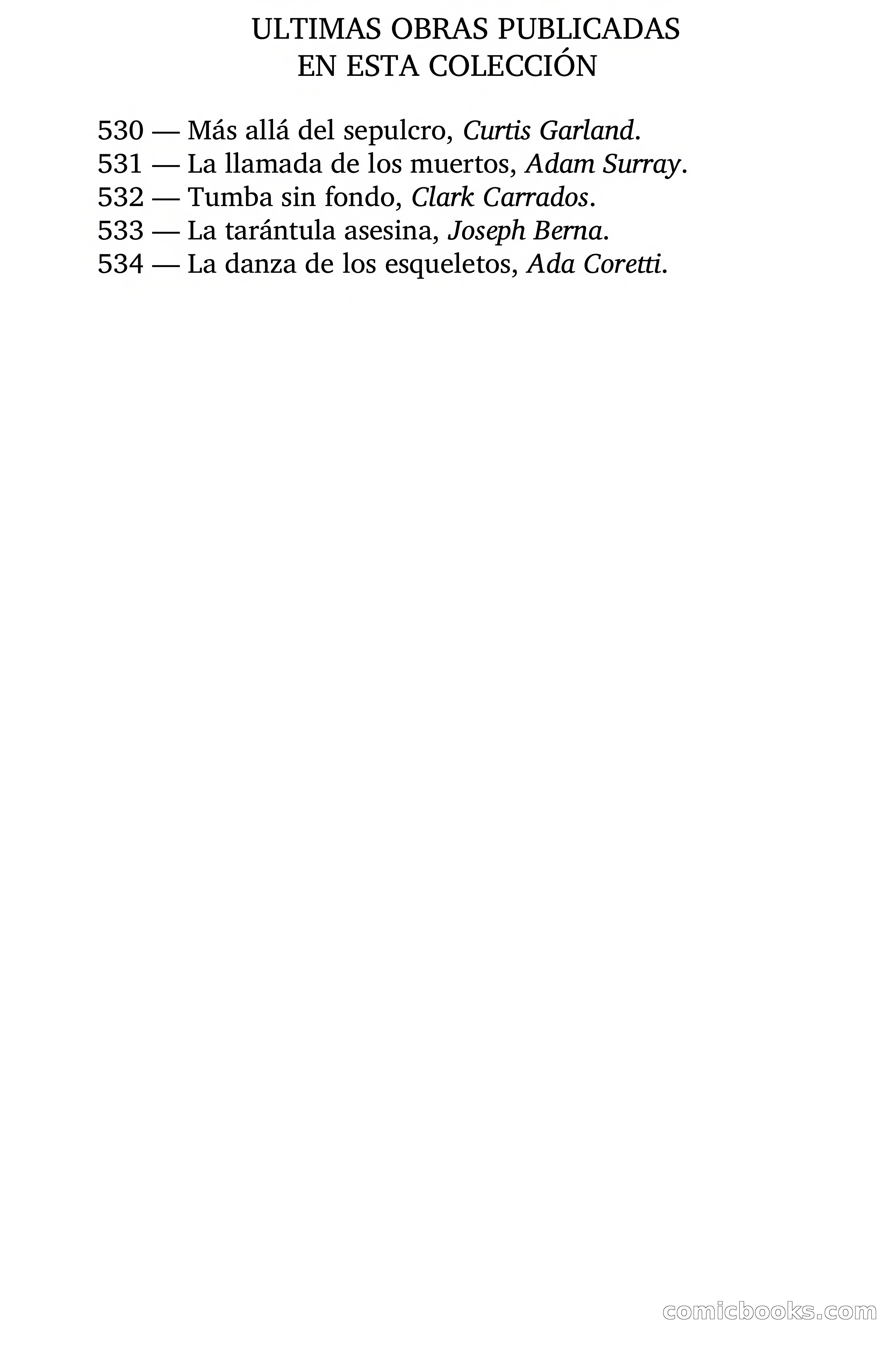 Selección Terror: Y surgieron de la niebla — page 5 of 75