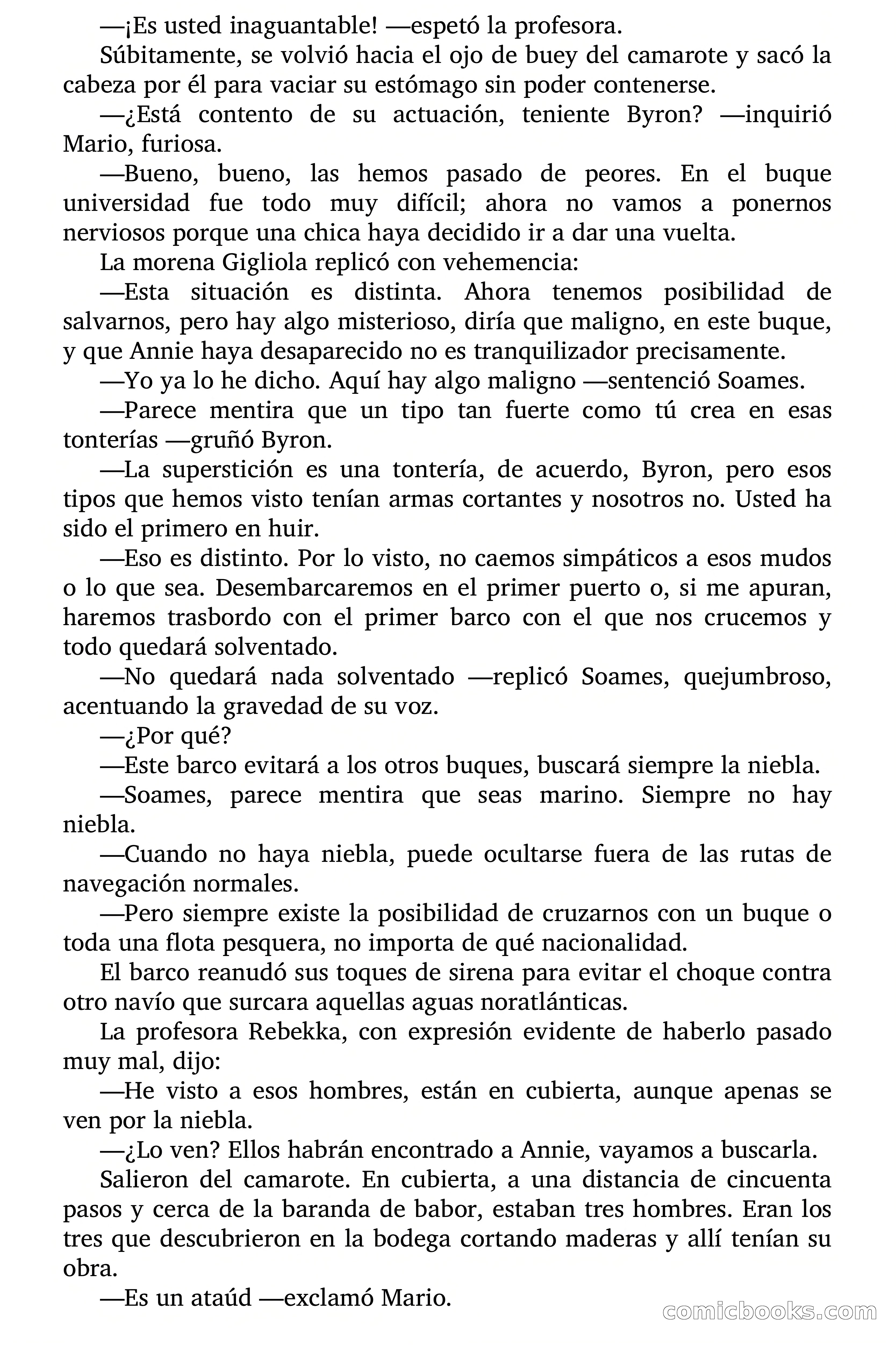 Selección Terror: Y surgieron de la niebla — page 36 of 75