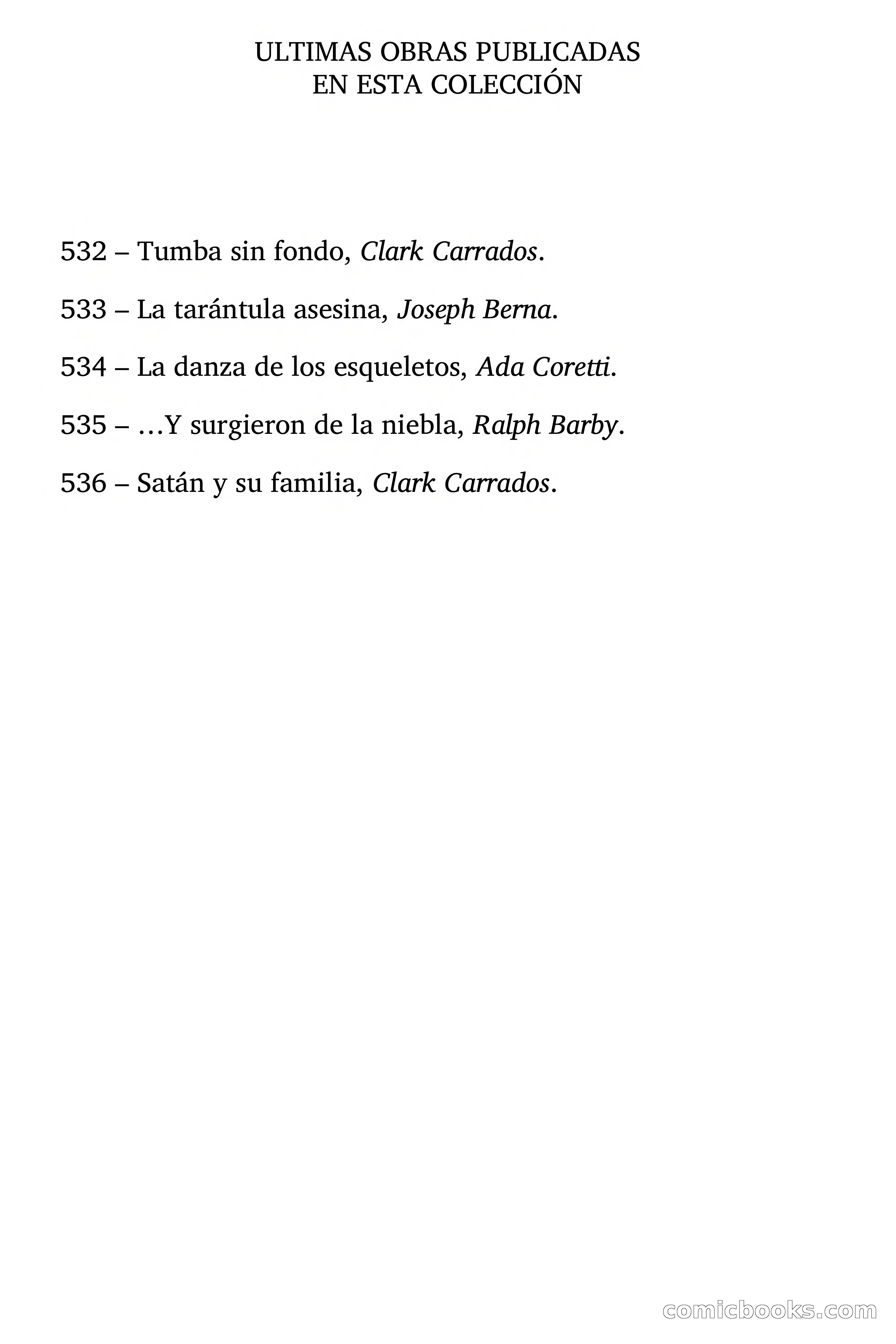 Selección Terror: Olvidados — page 4 of 98