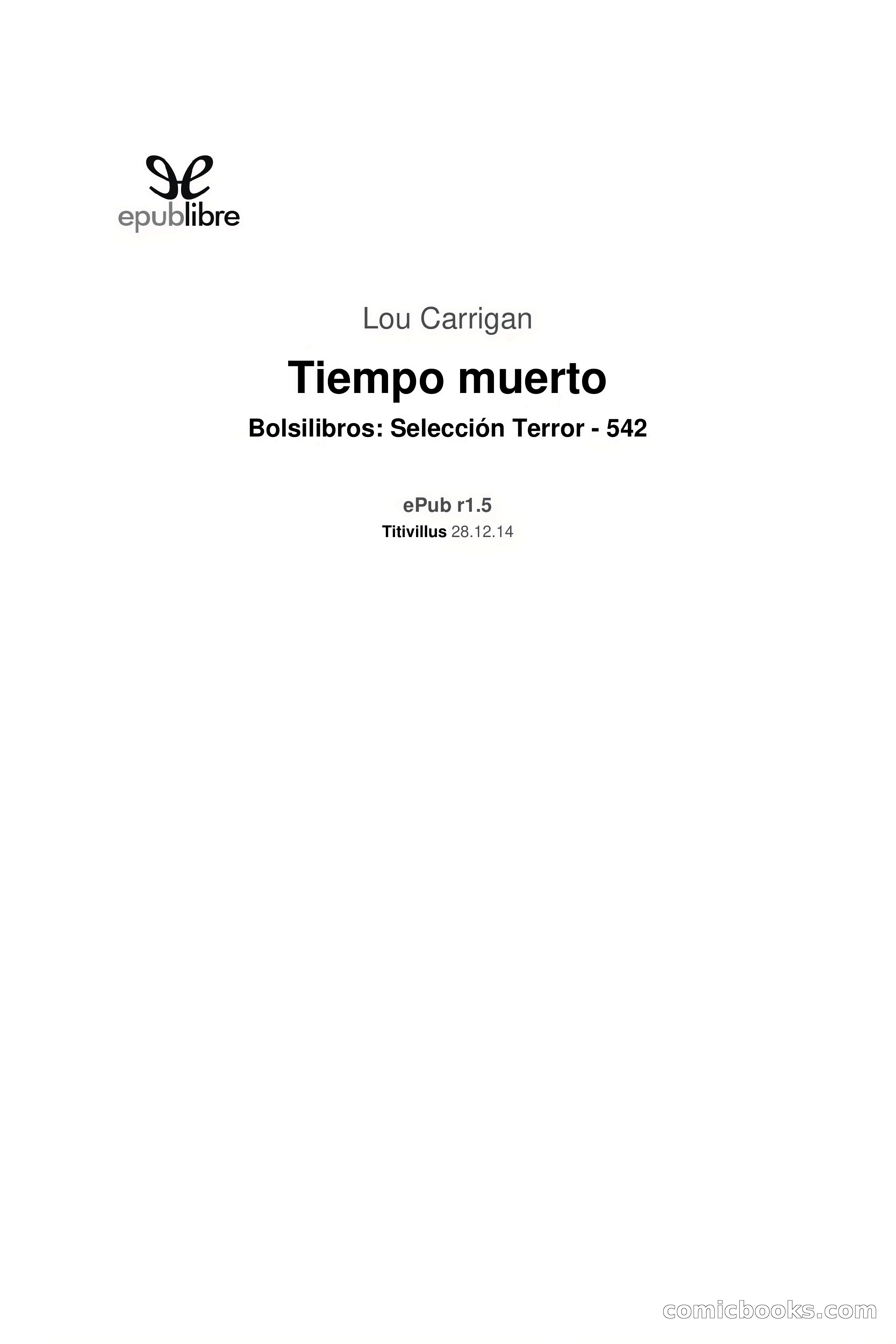 Selección Terror: Tiempo Muerto — page 3 of 83