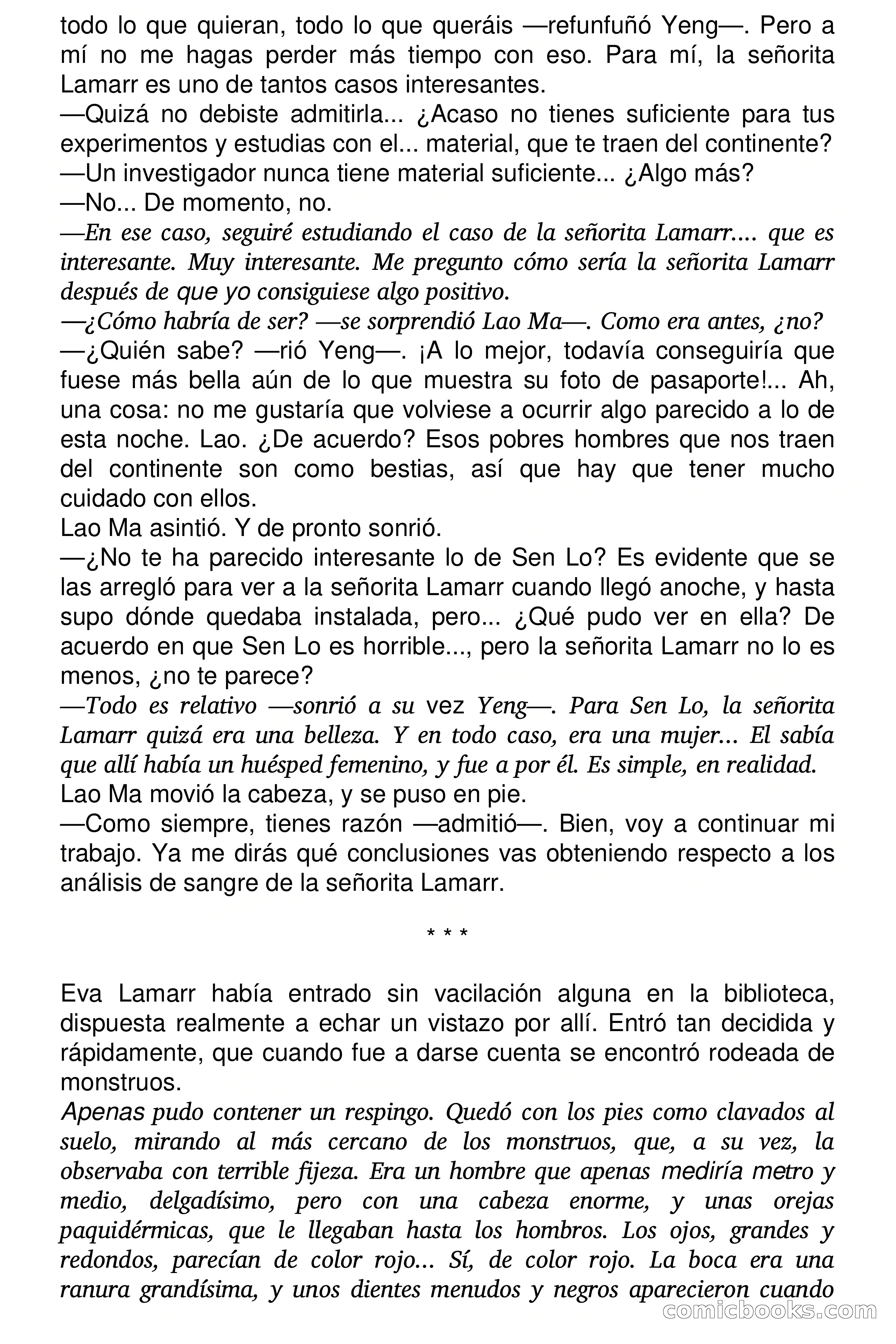Selección Terror: Mi Bella Monstruo — page 34 of 72