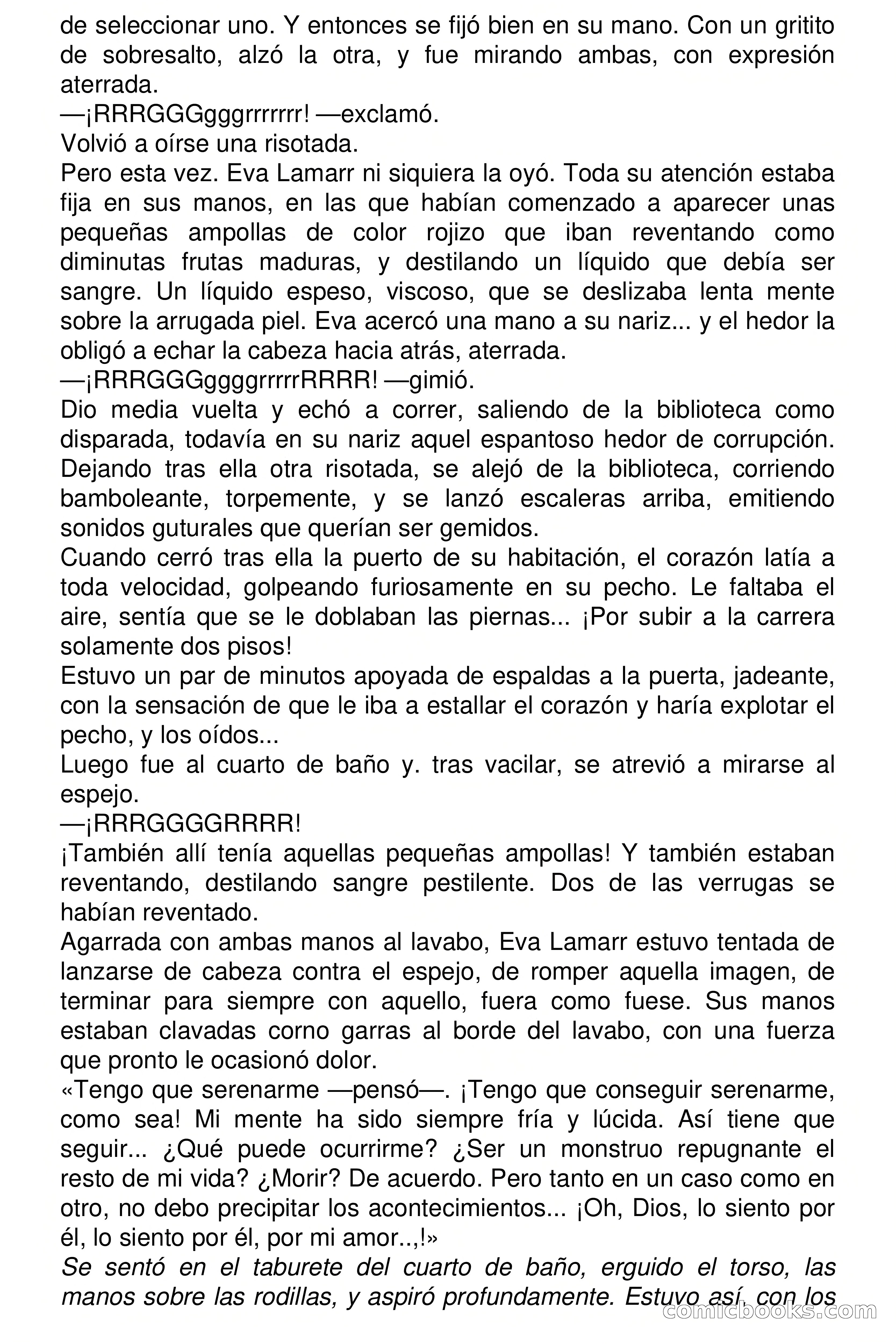 Selección Terror: Mi Bella Monstruo — page 36 of 72