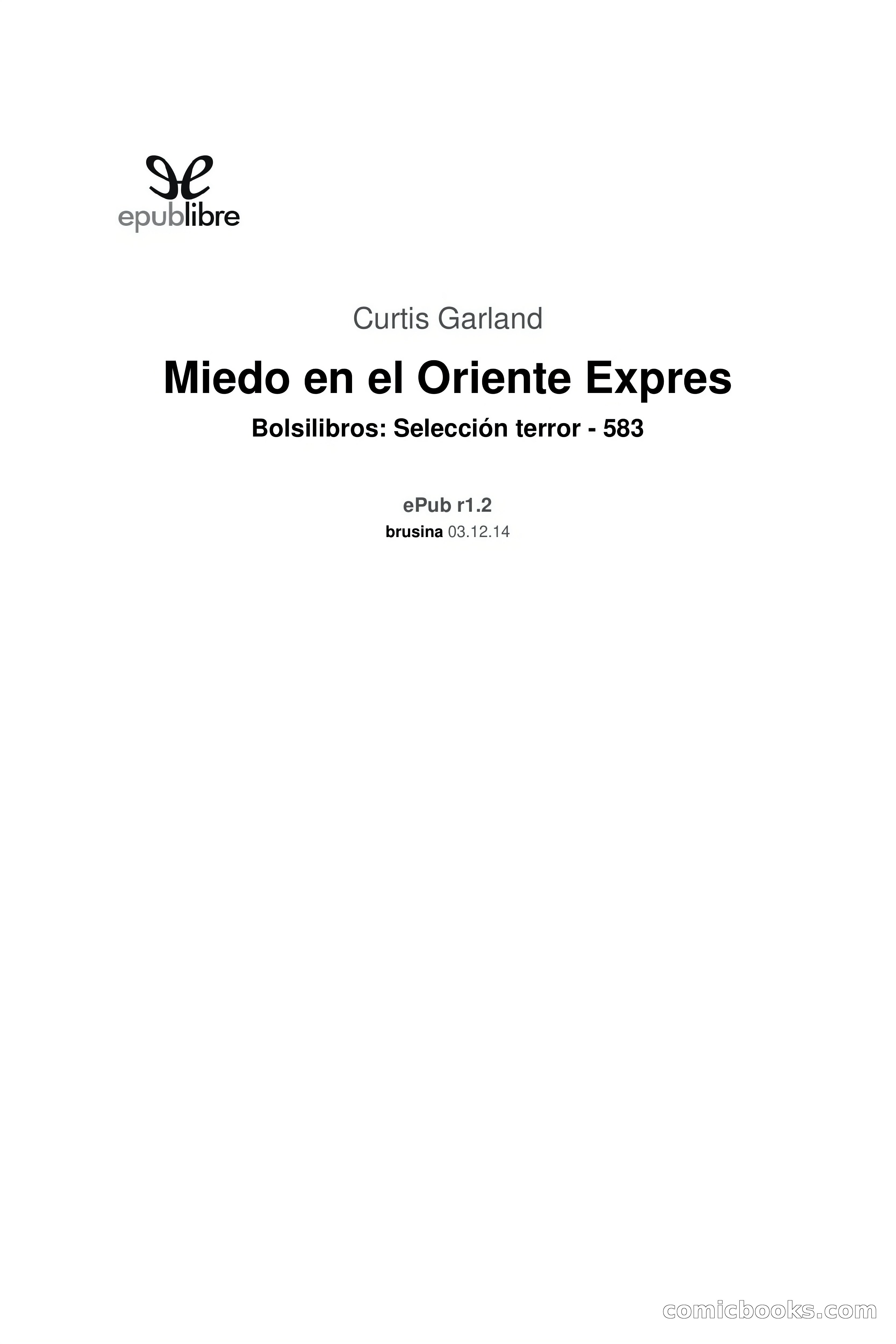 Selección Terror: Miedo en el Orient Express — page 3 of 96