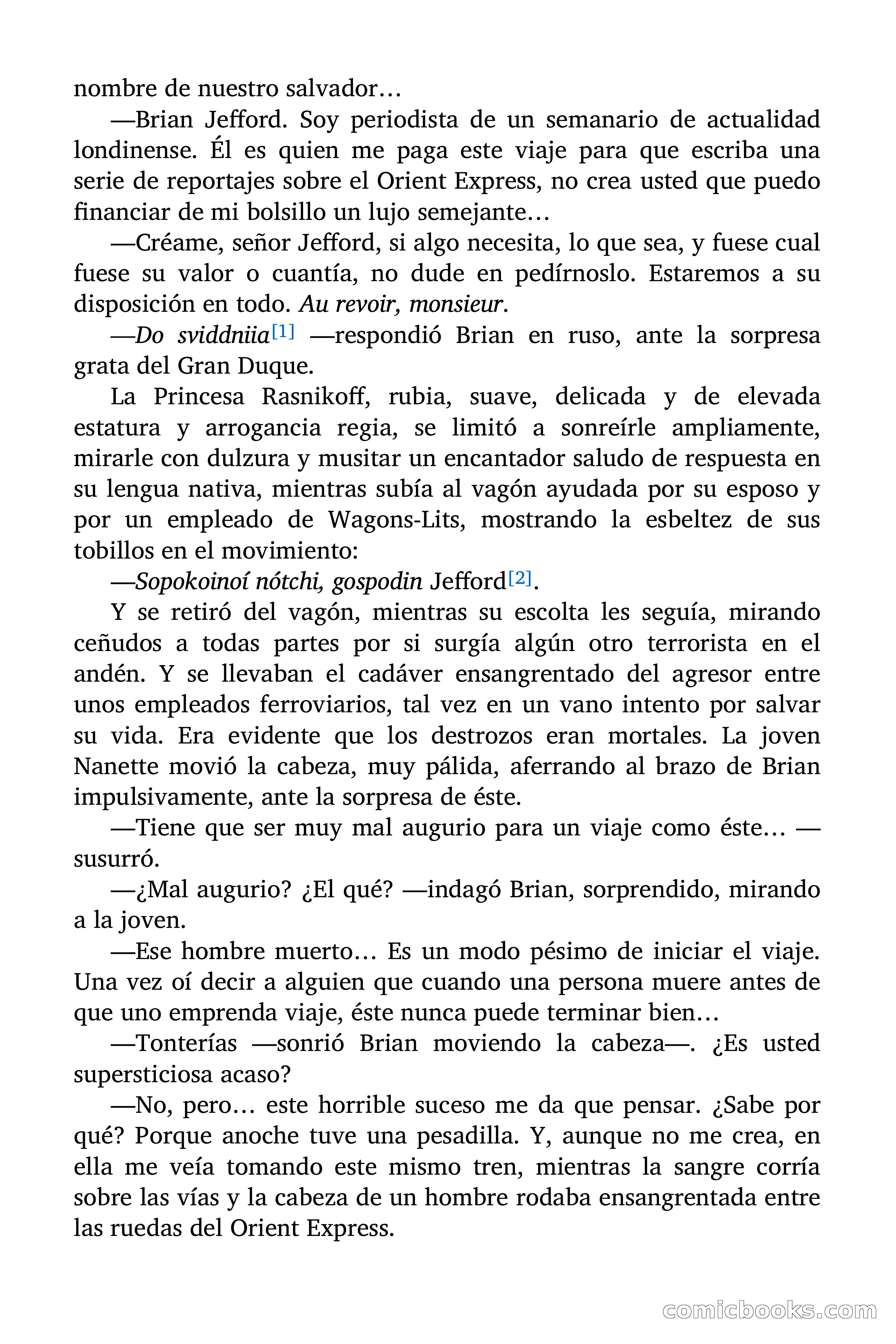 Selección Terror: Miedo en el Orient Express — page 12 of 96
