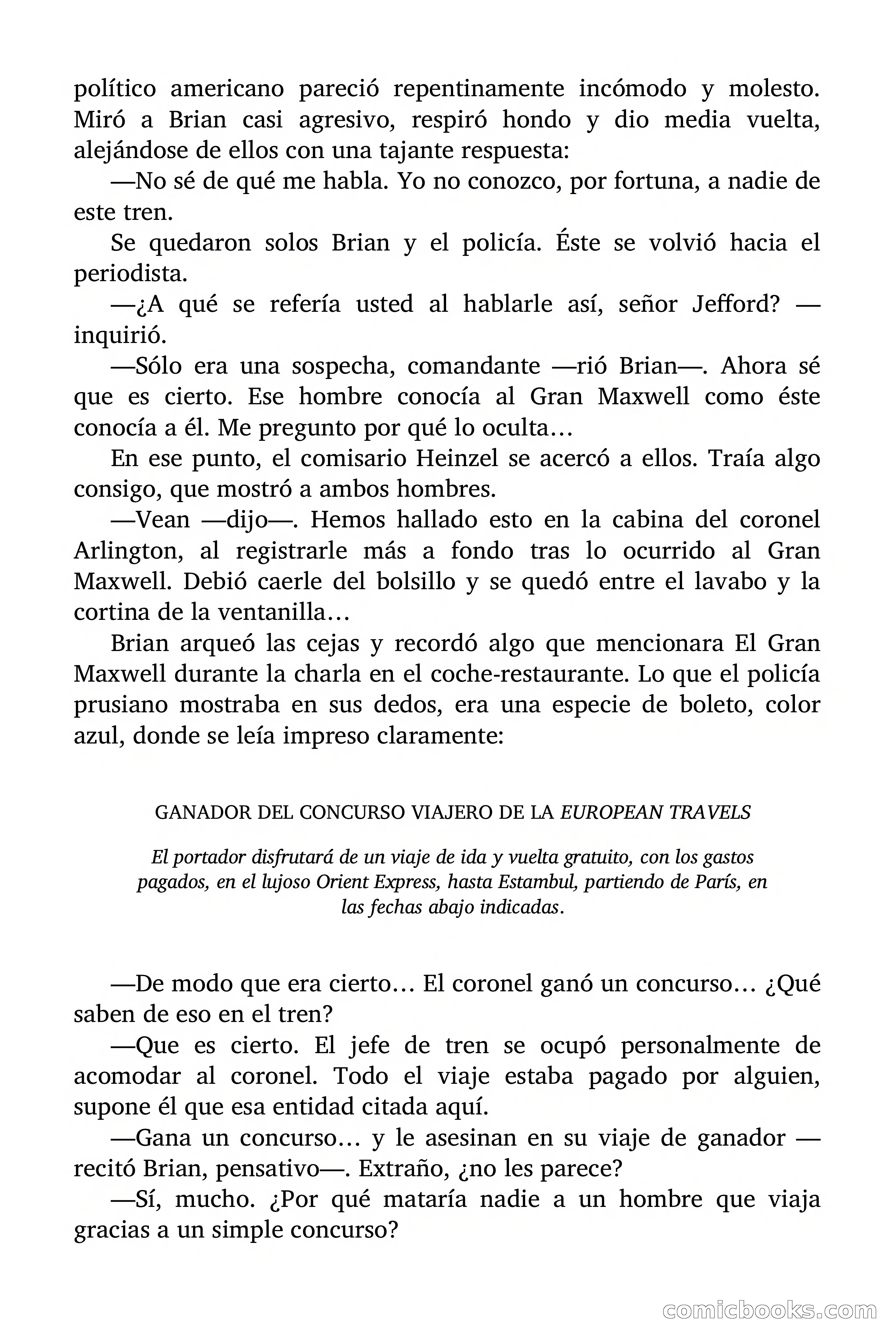 Selección Terror: Miedo en el Orient Express — page 60 of 96