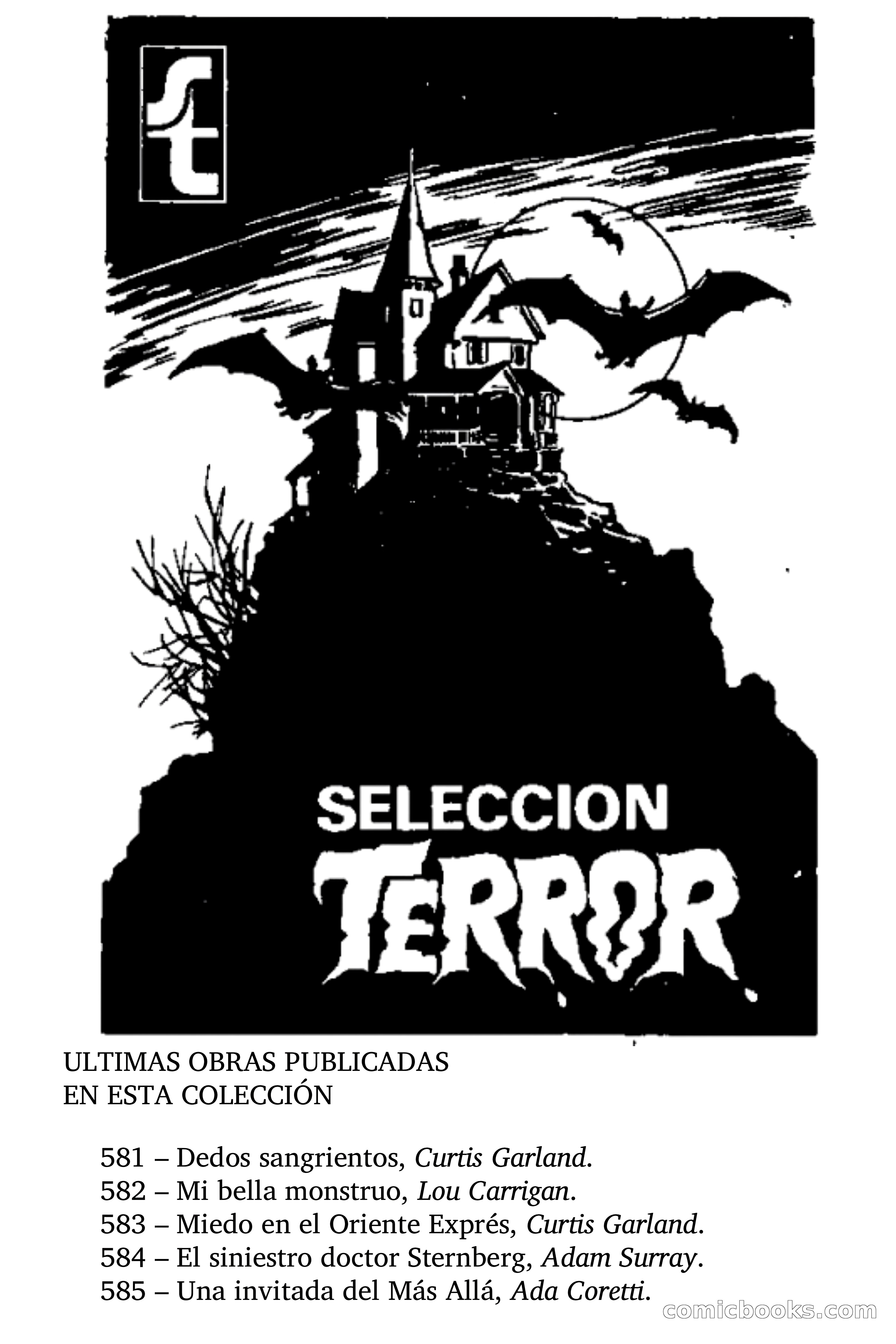 Selección Terror: El fuego y las mariposas — page 2 of 72