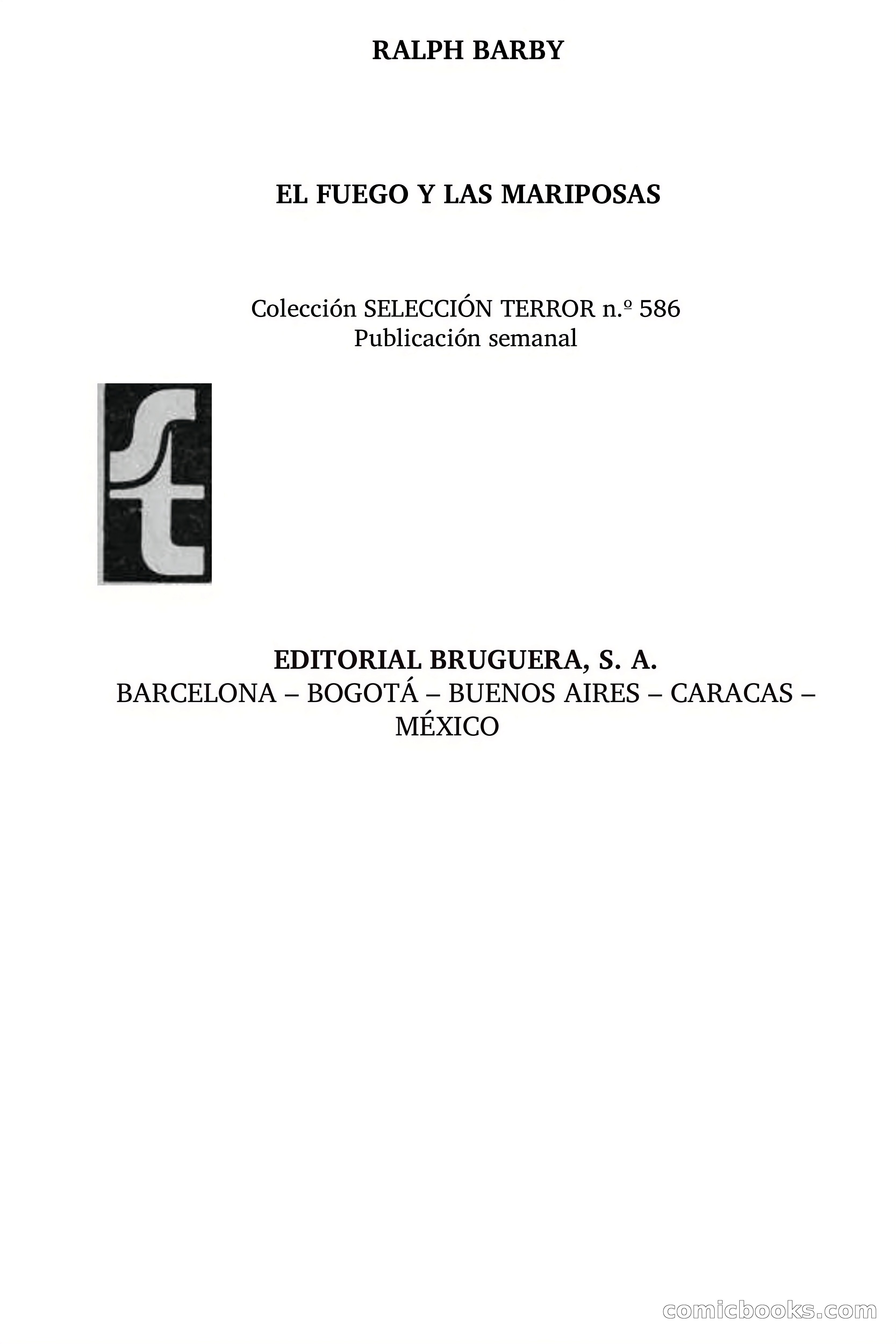 Selección Terror: El fuego y las mariposas — page 4 of 72