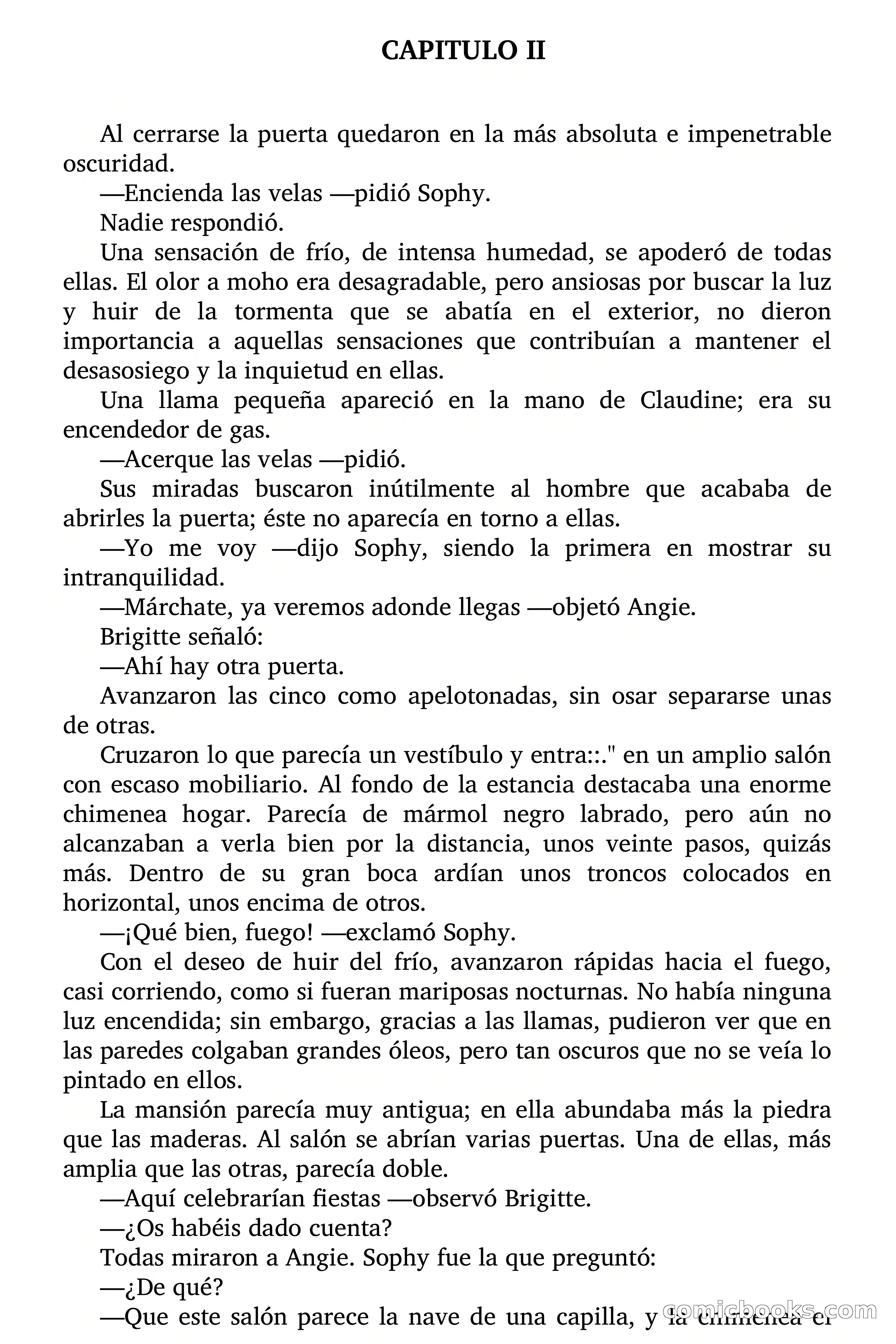 Selección Terror: El fuego y las mariposas — page 11 of 72