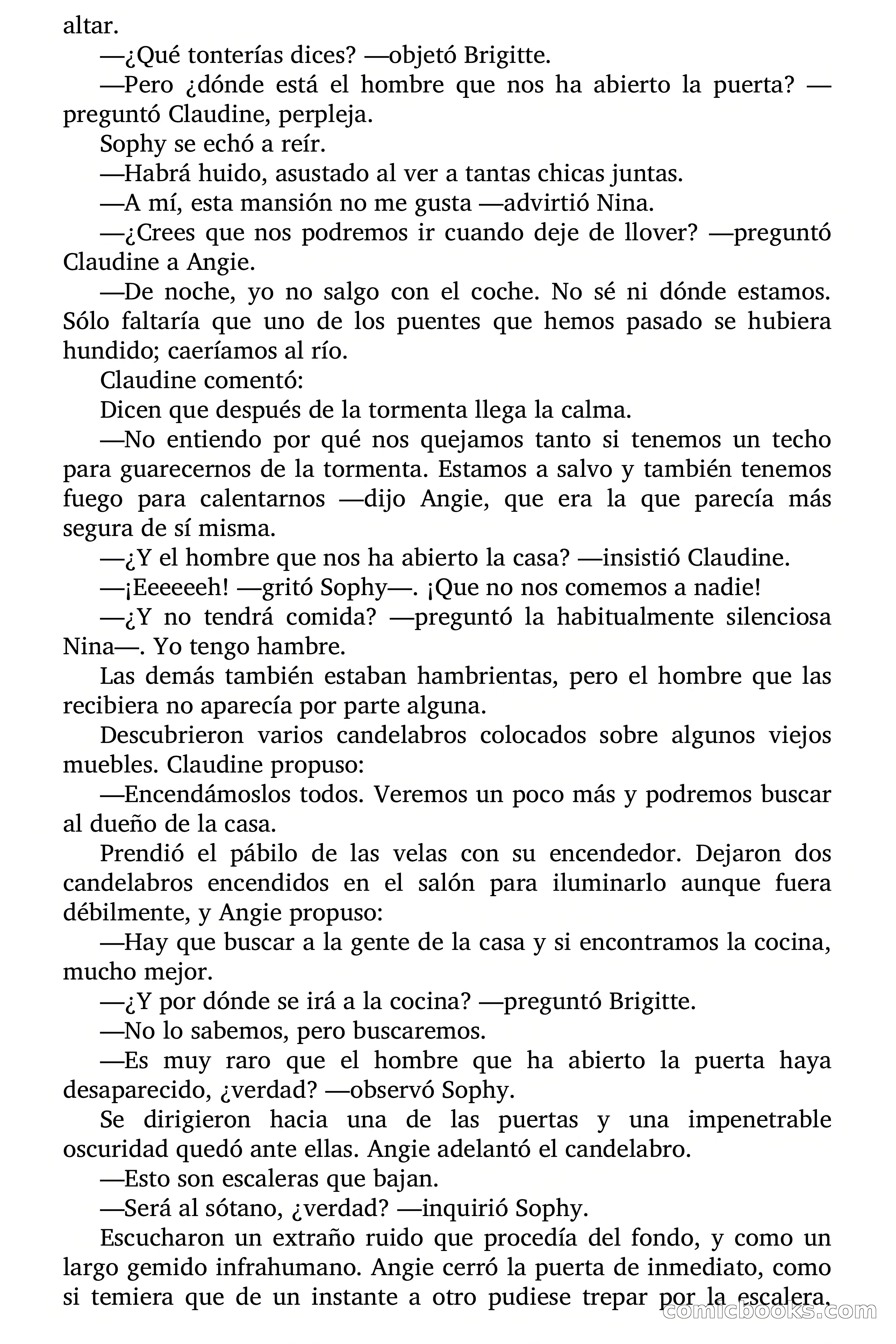 Selección Terror: El fuego y las mariposas — page 12 of 72