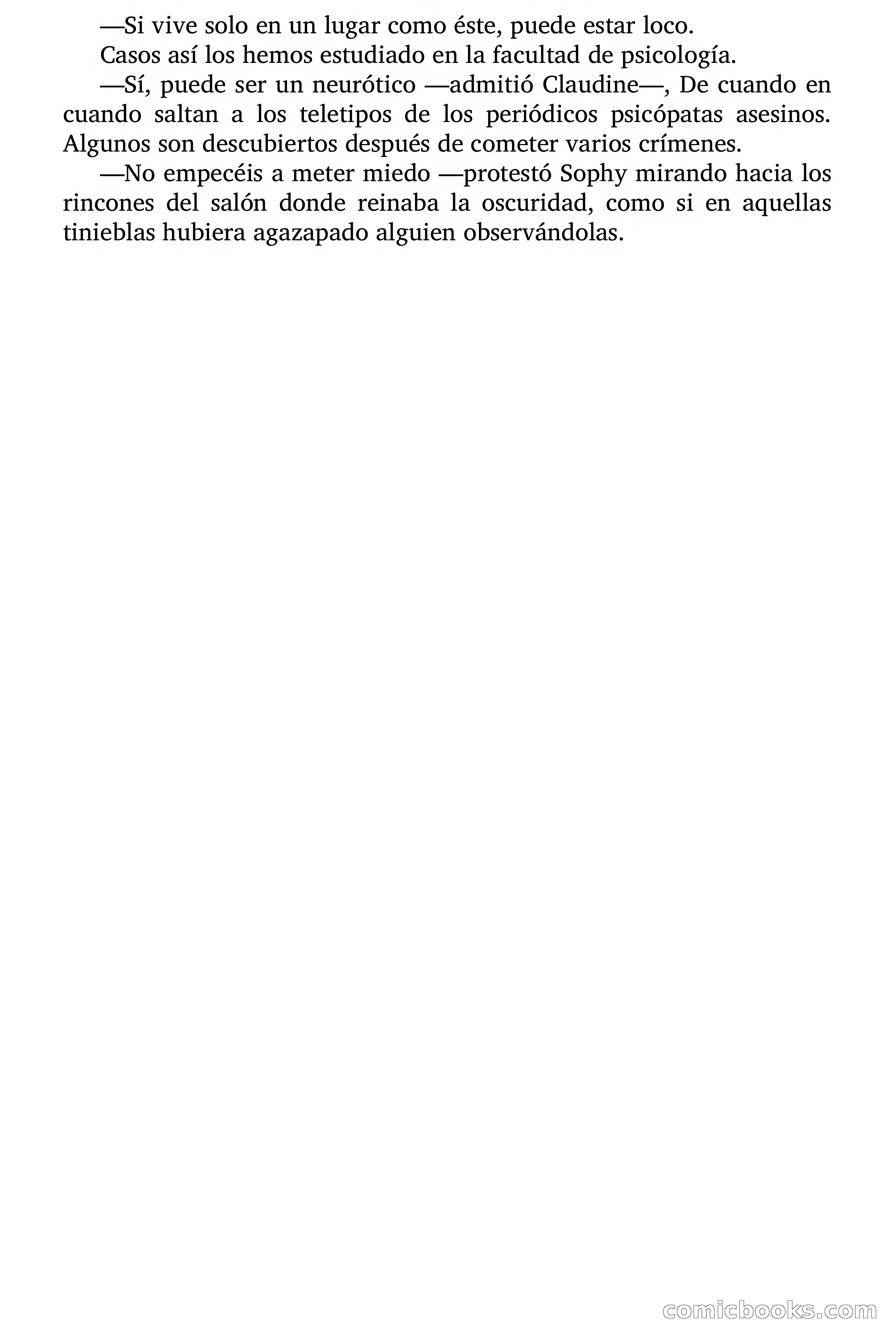 Selección Terror: El fuego y las mariposas — page 15 of 72