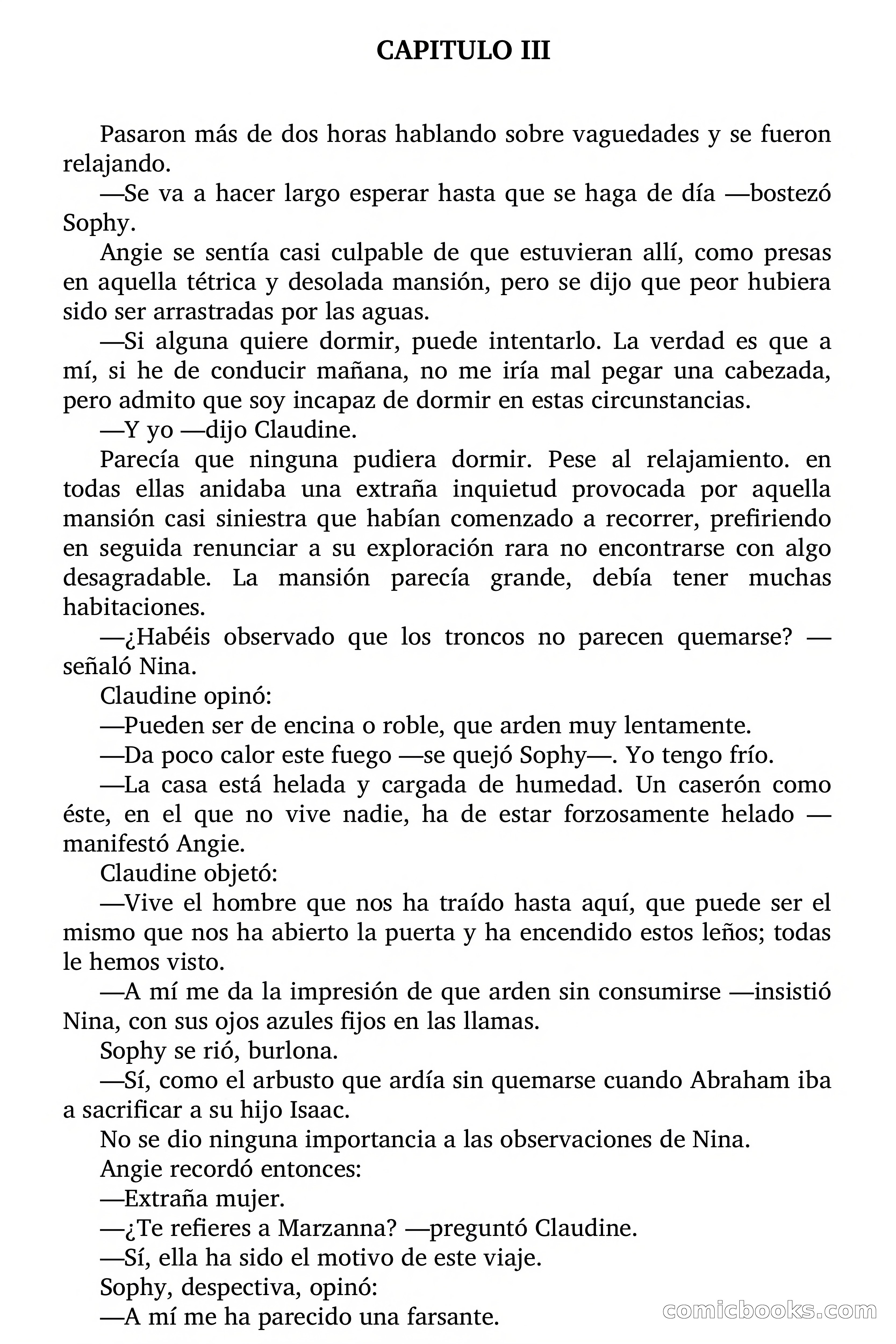 Selección Terror: El fuego y las mariposas — page 16 of 72