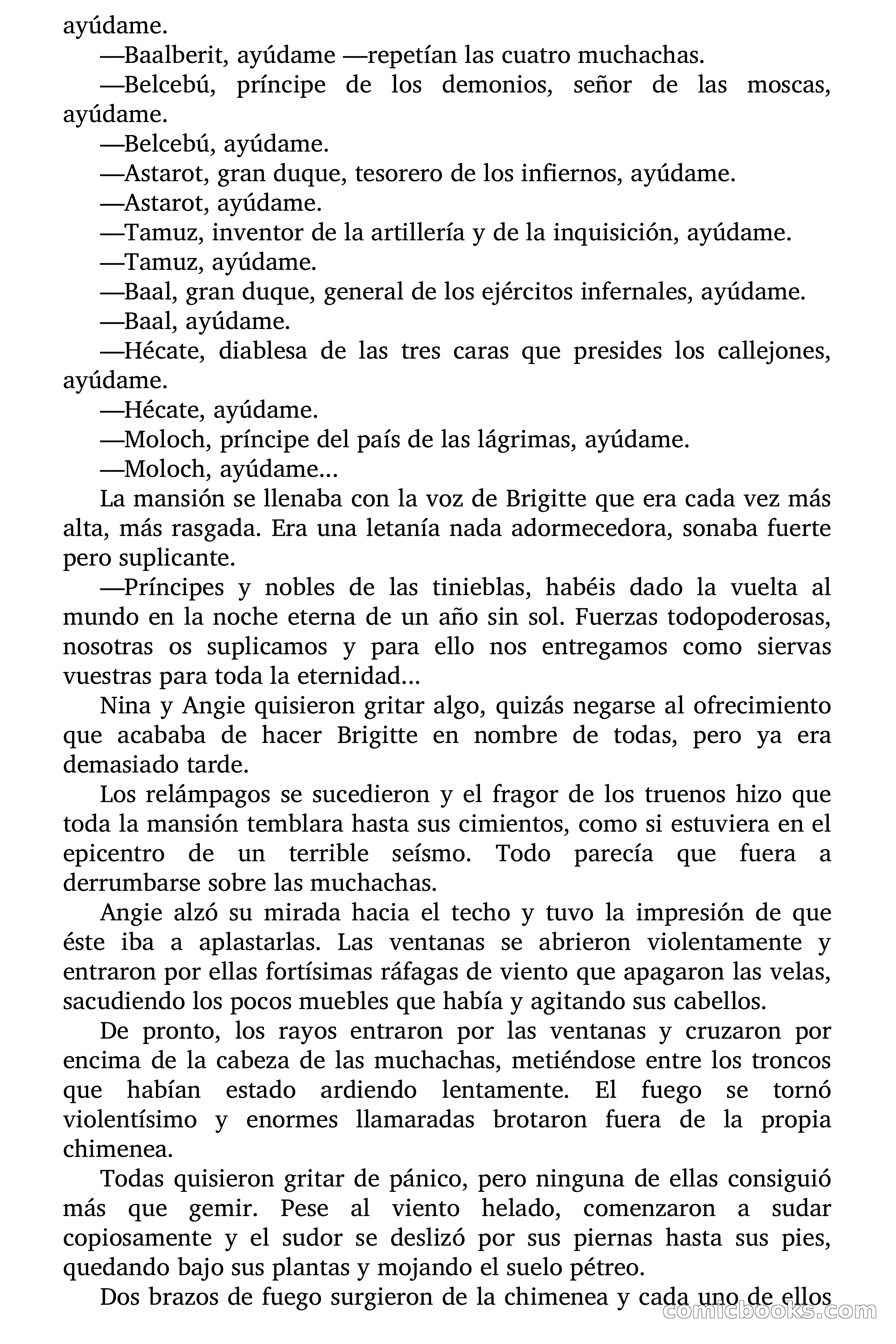 Selección Terror: El fuego y las mariposas — page 29 of 72