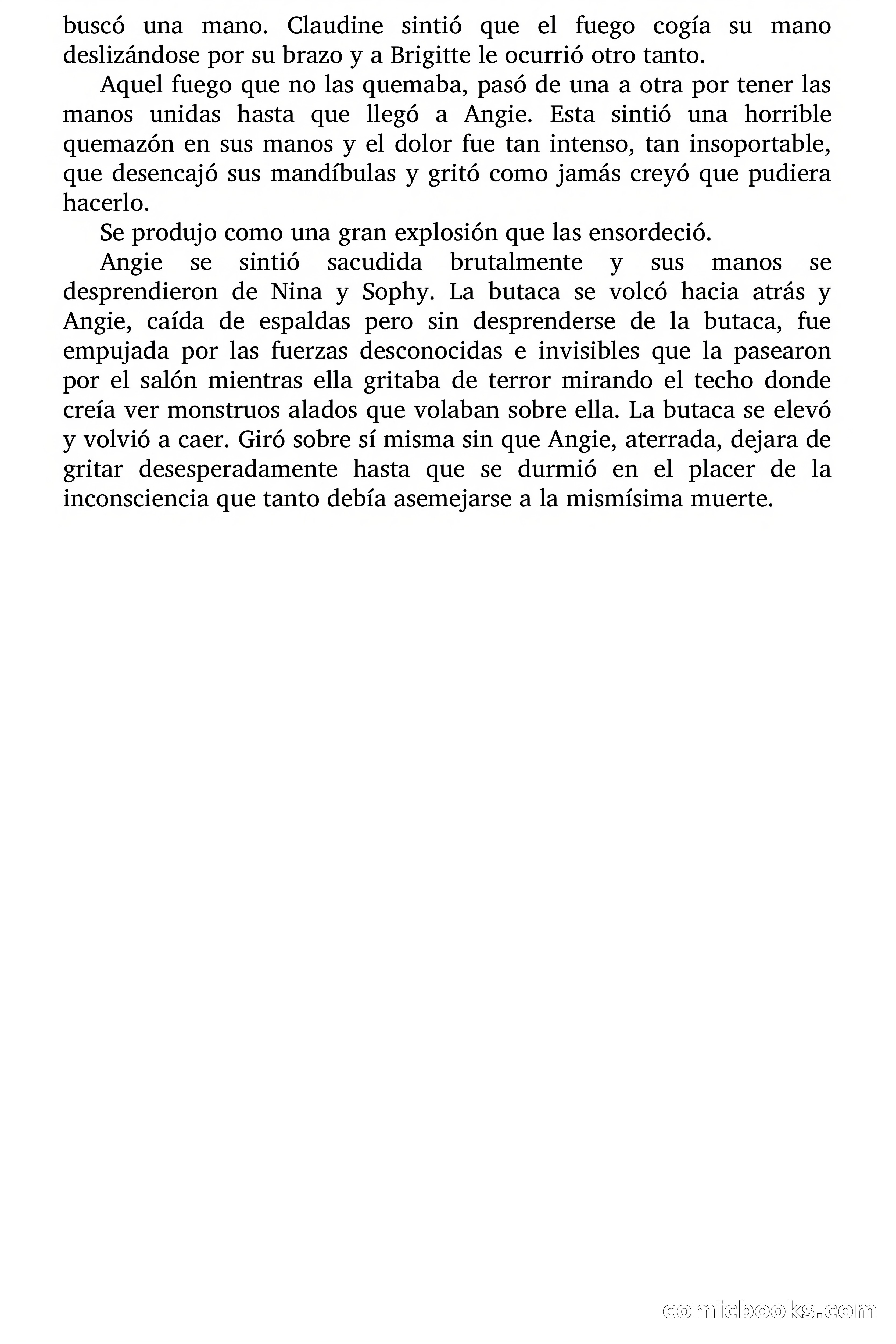 Selección Terror: El fuego y las mariposas — page 30 of 72