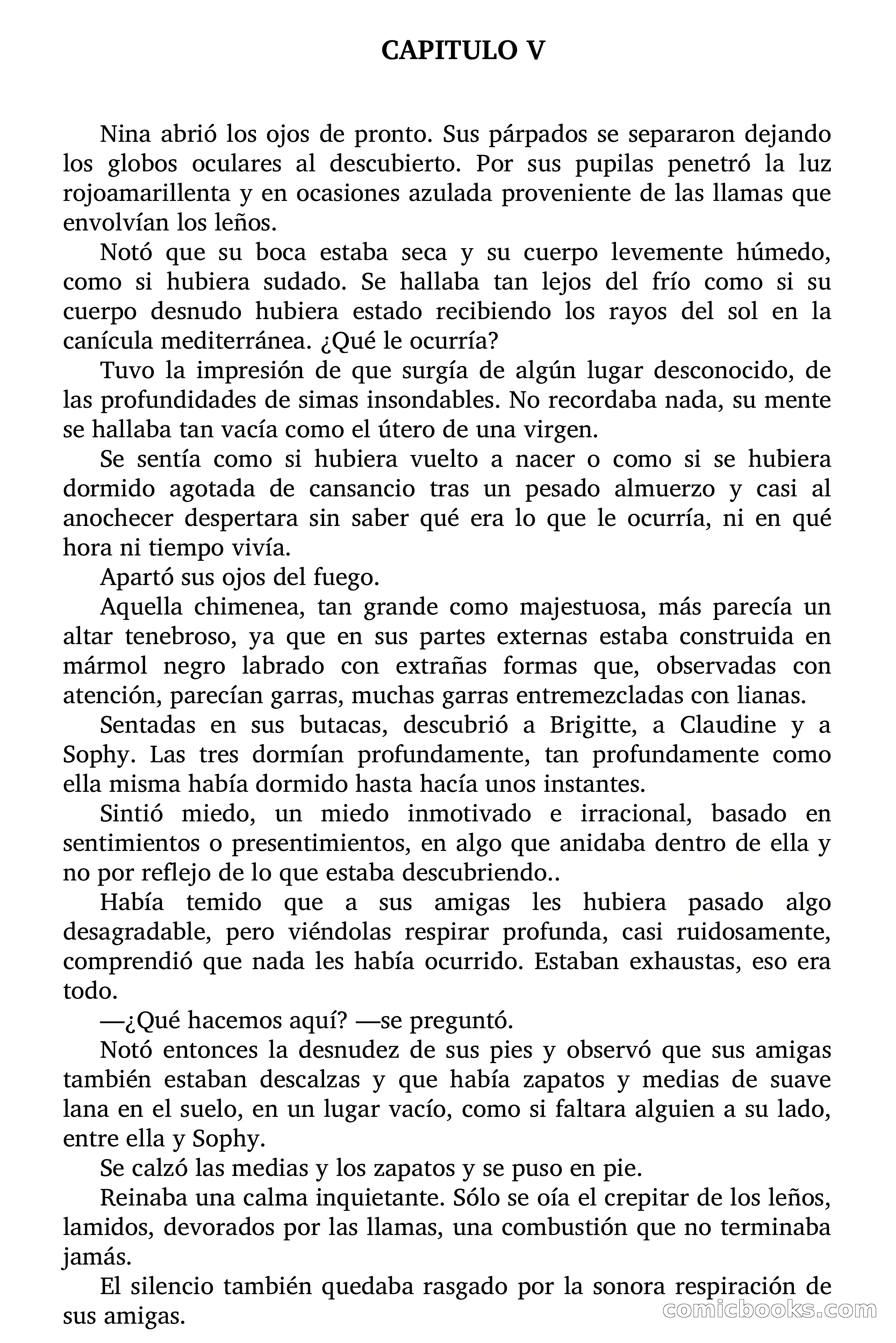 Selección Terror: El fuego y las mariposas — page 31 of 72
