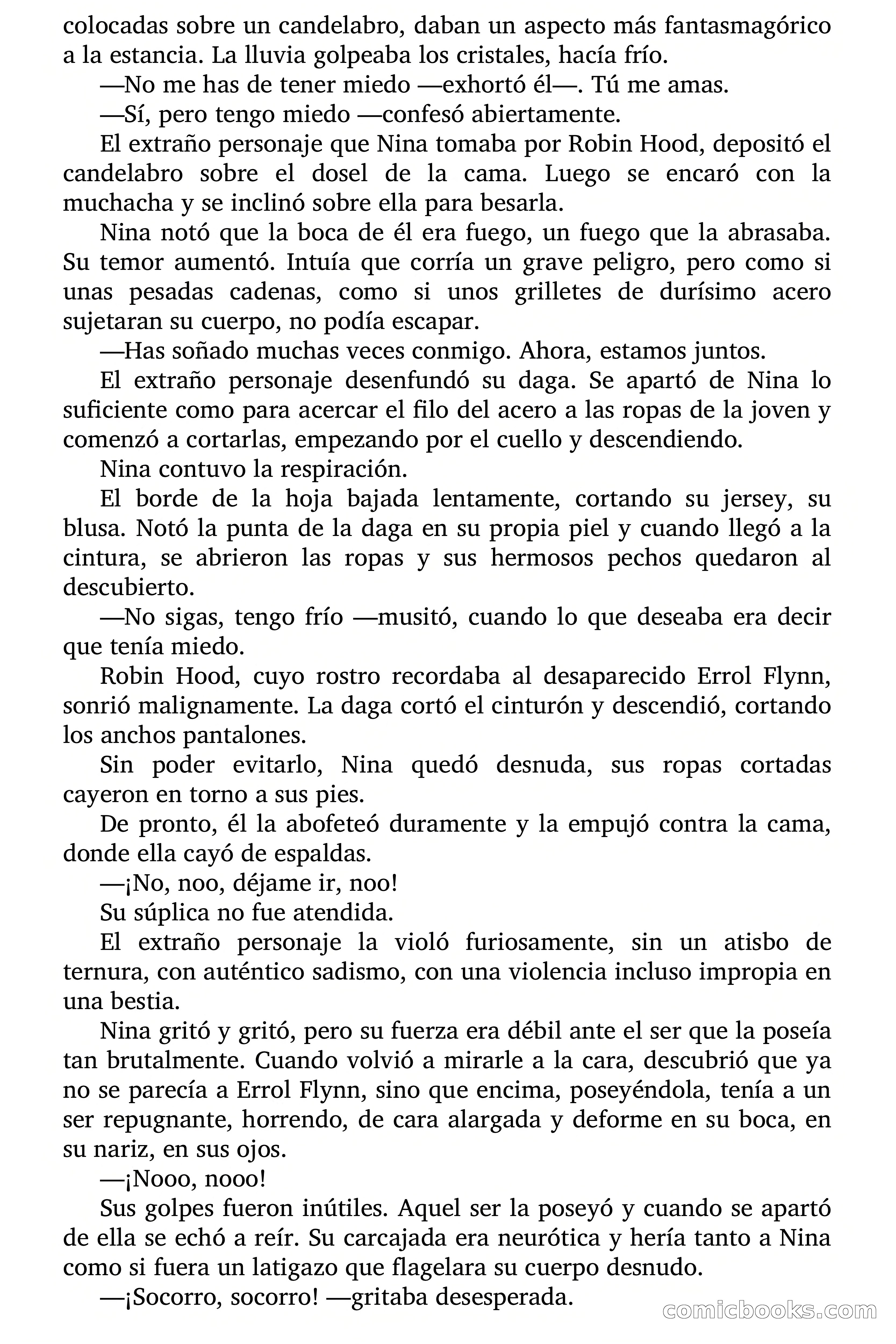 Selección Terror: El fuego y las mariposas — page 33 of 72