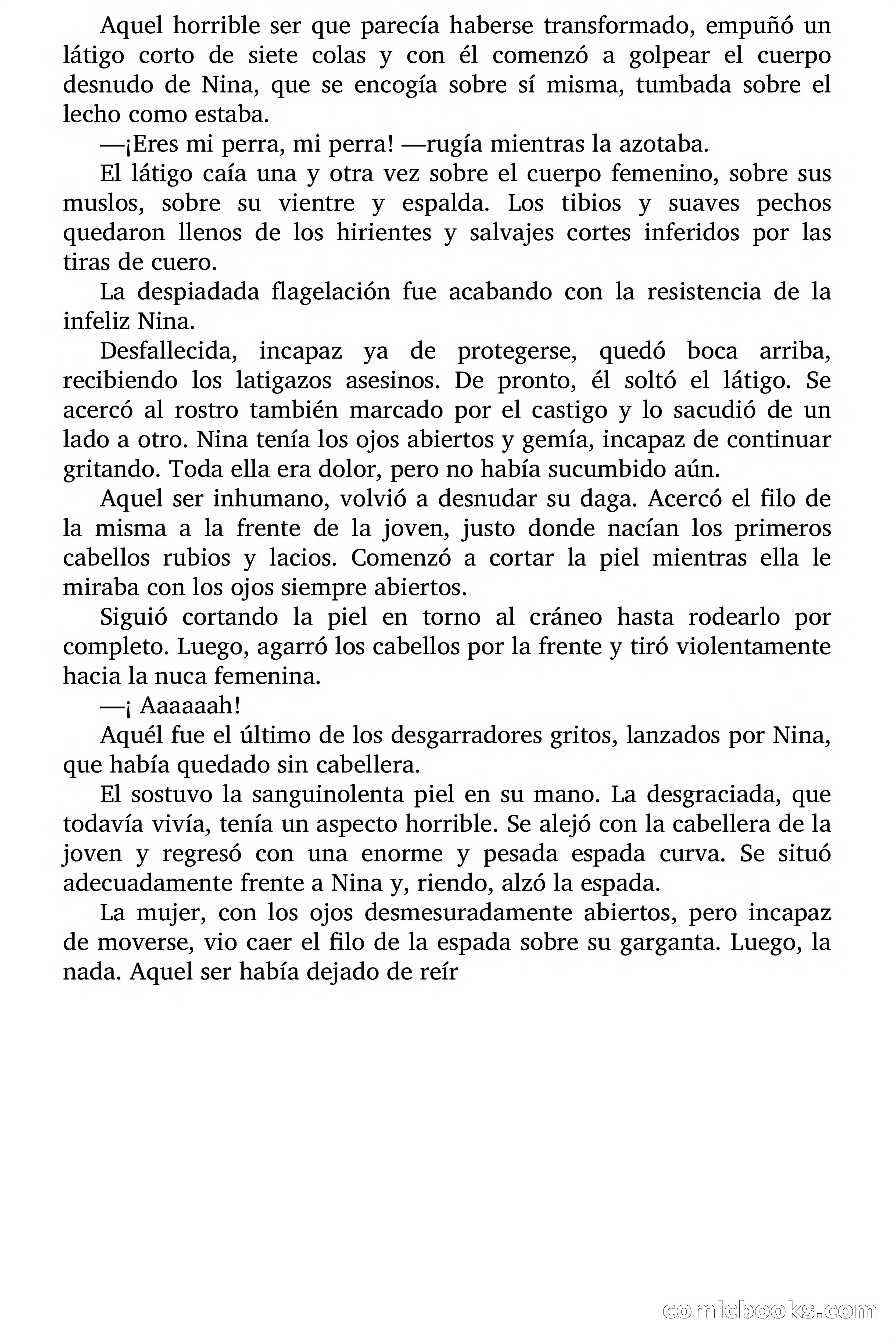 Selección Terror: El fuego y las mariposas — page 34 of 72