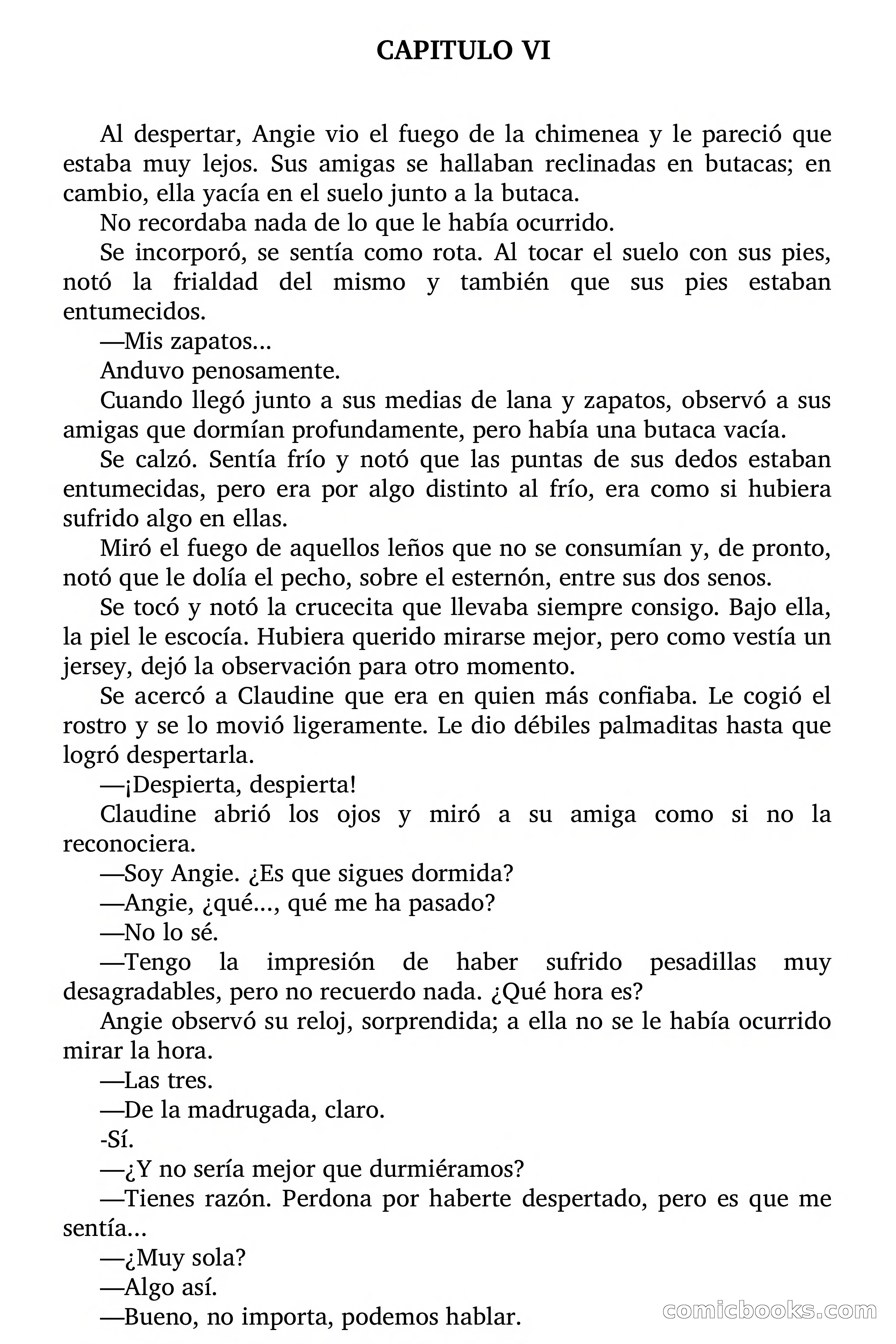 Selección Terror: El fuego y las mariposas — page 35 of 72