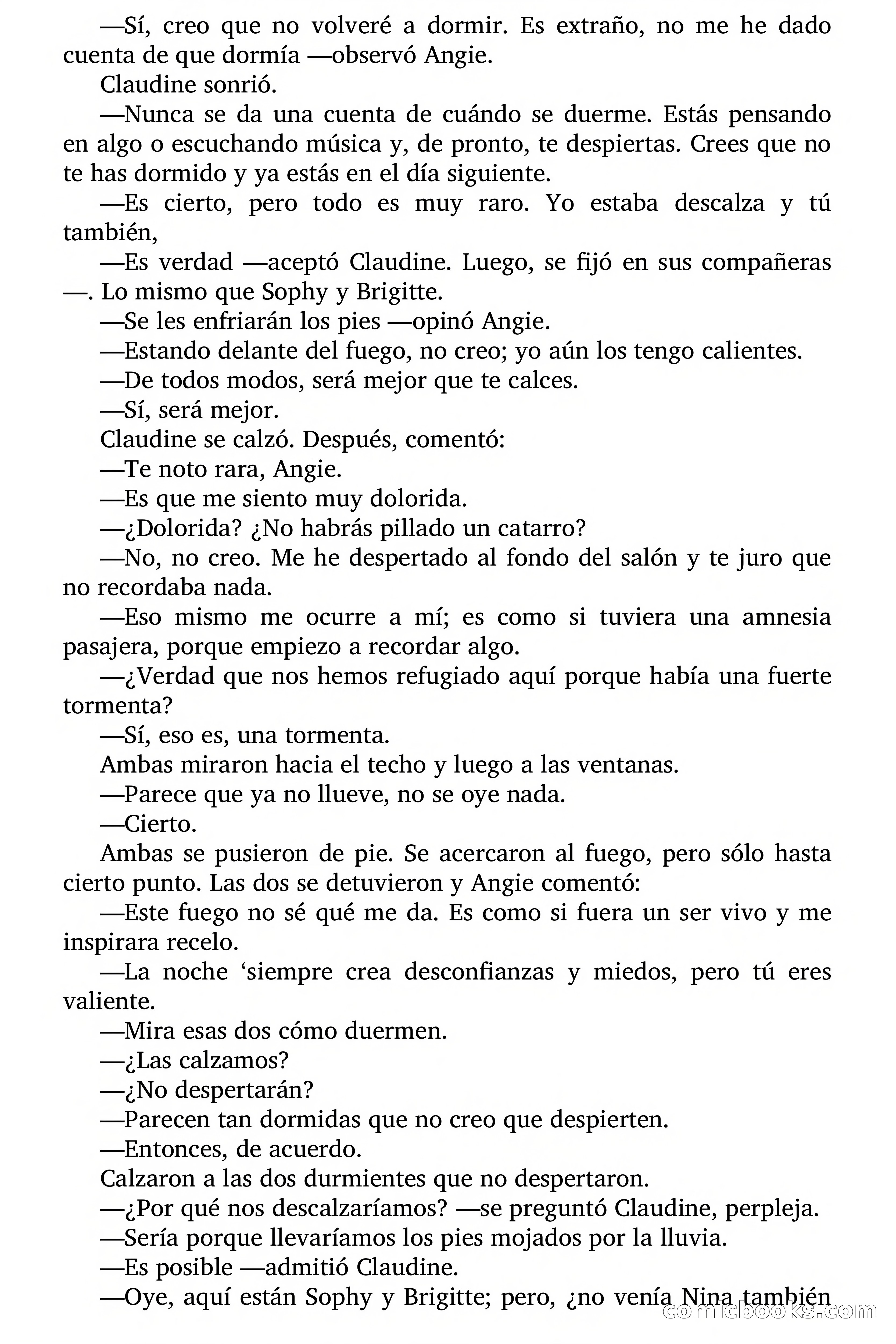 Selección Terror: El fuego y las mariposas — page 36 of 72