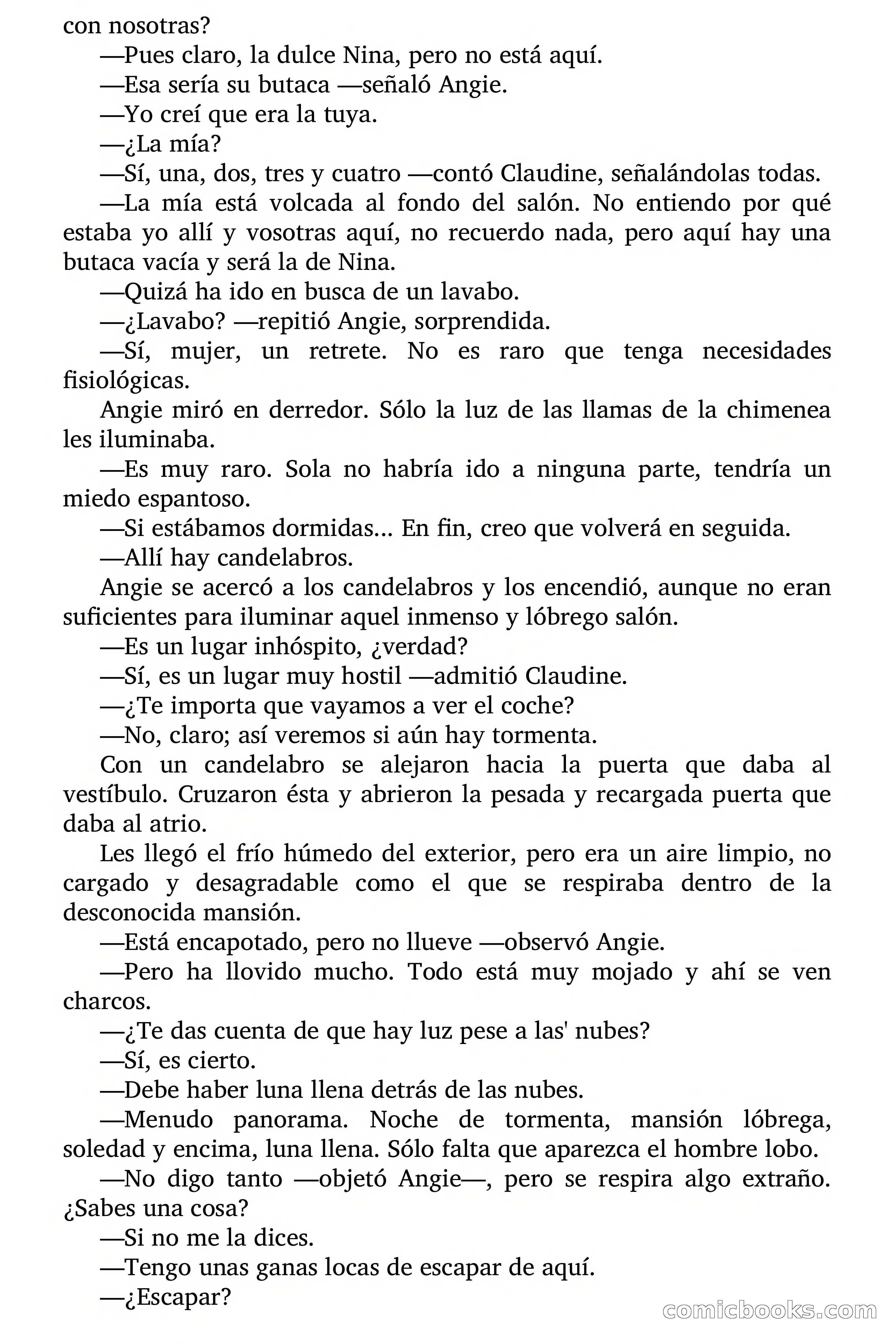 Selección Terror: El fuego y las mariposas — page 37 of 72