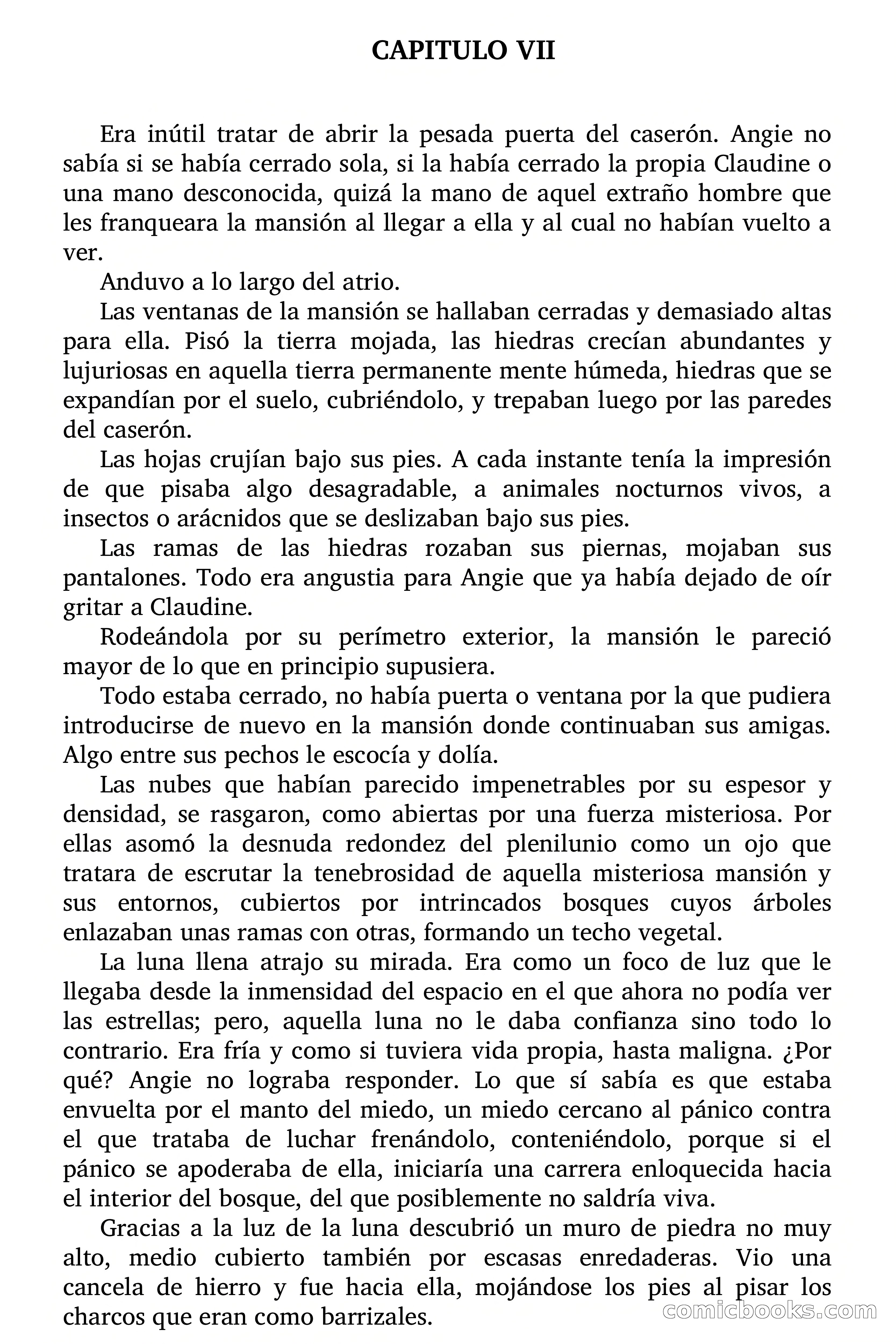 Selección Terror: El fuego y las mariposas — page 40 of 72