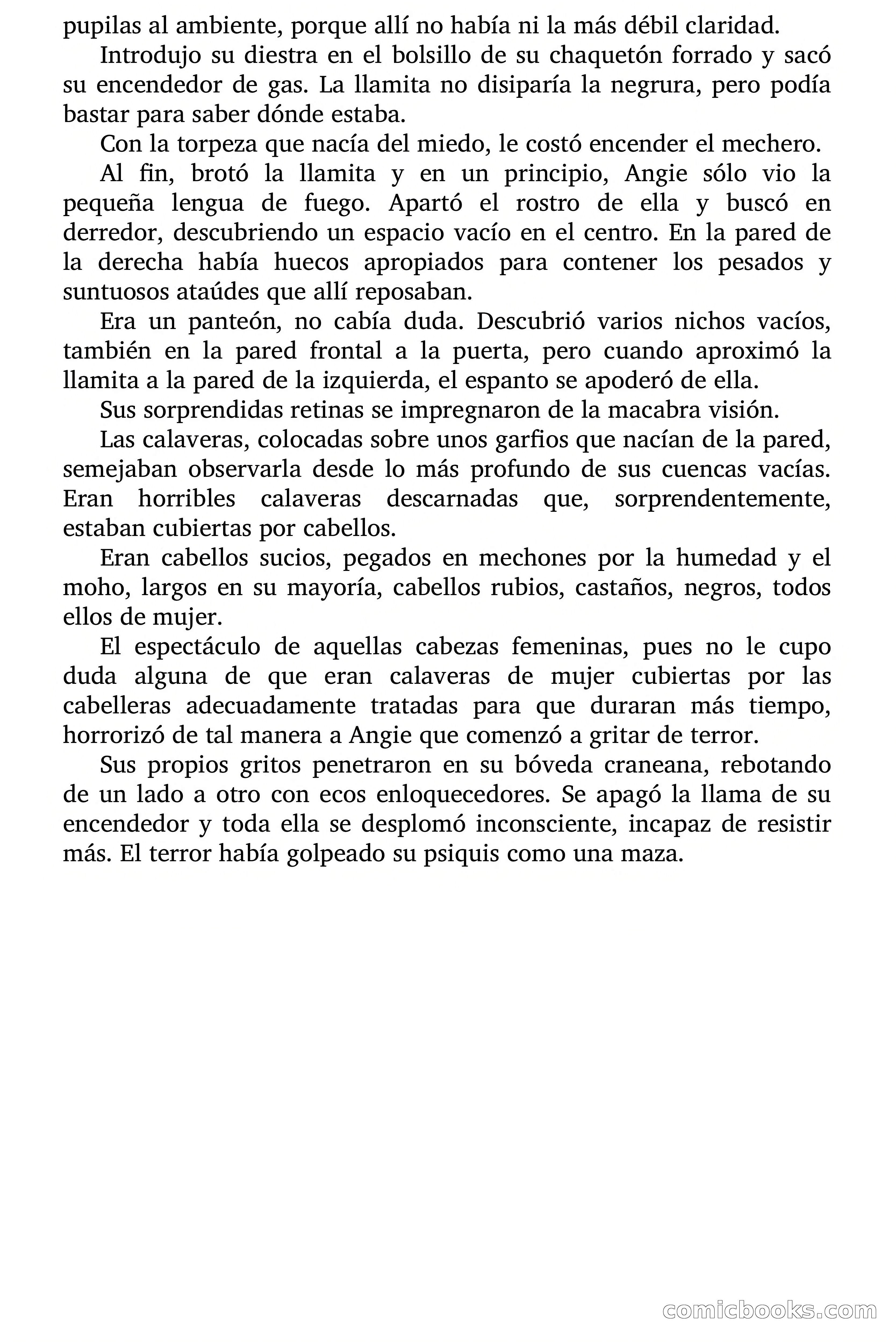 Selección Terror: El fuego y las mariposas — page 43 of 72