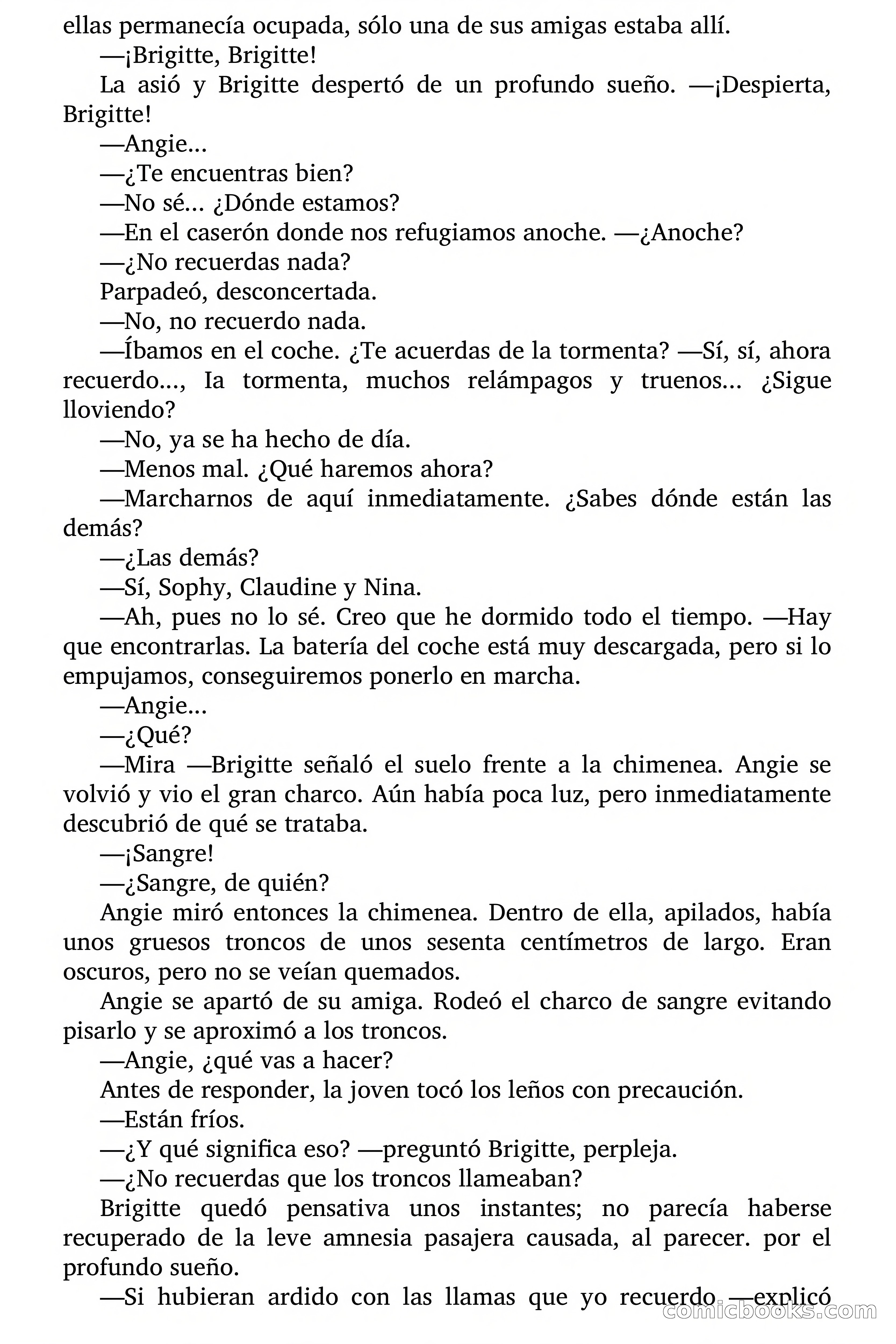 Selección Terror: El fuego y las mariposas — page 51 of 72