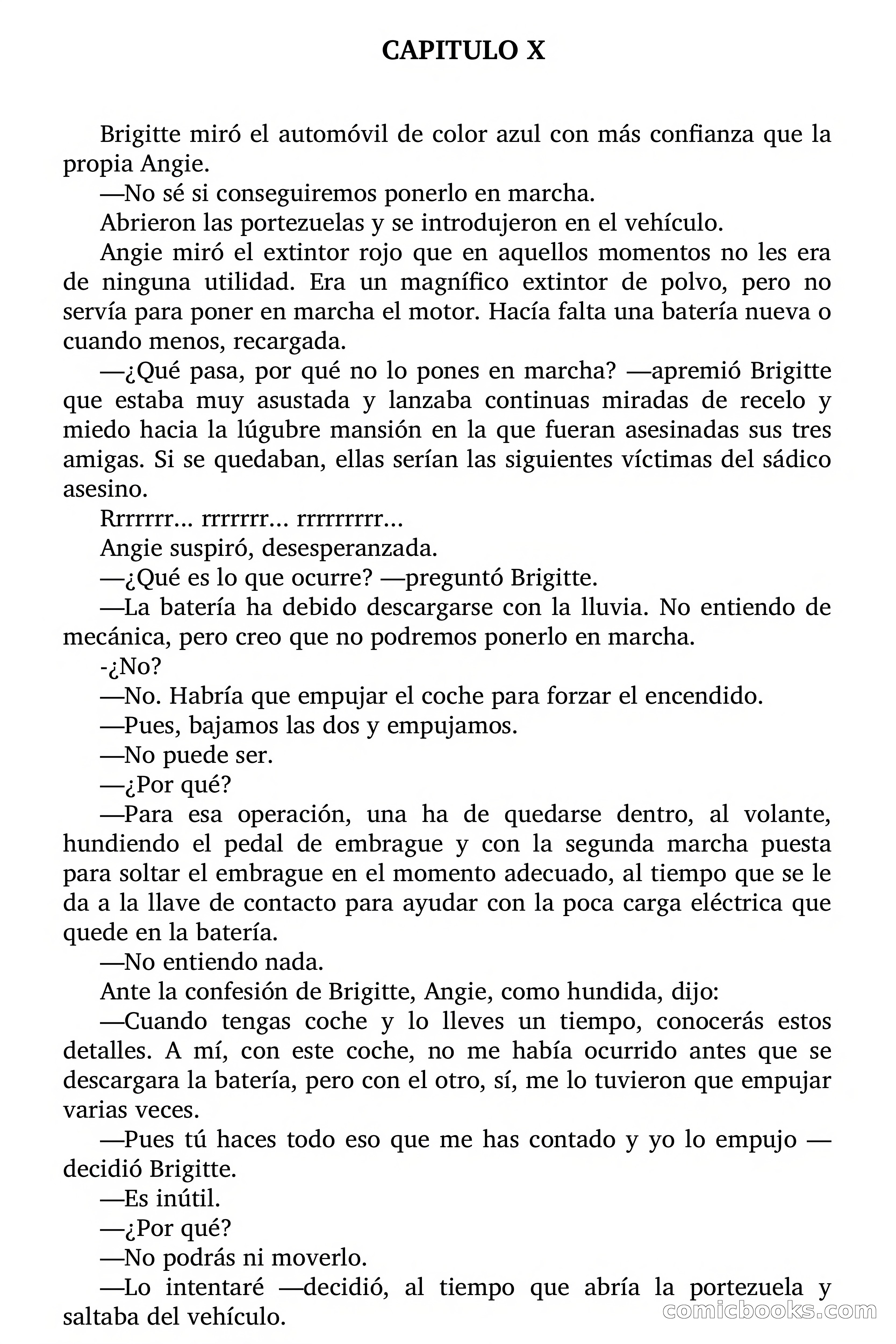 Selección Terror: El fuego y las mariposas — page 55 of 72