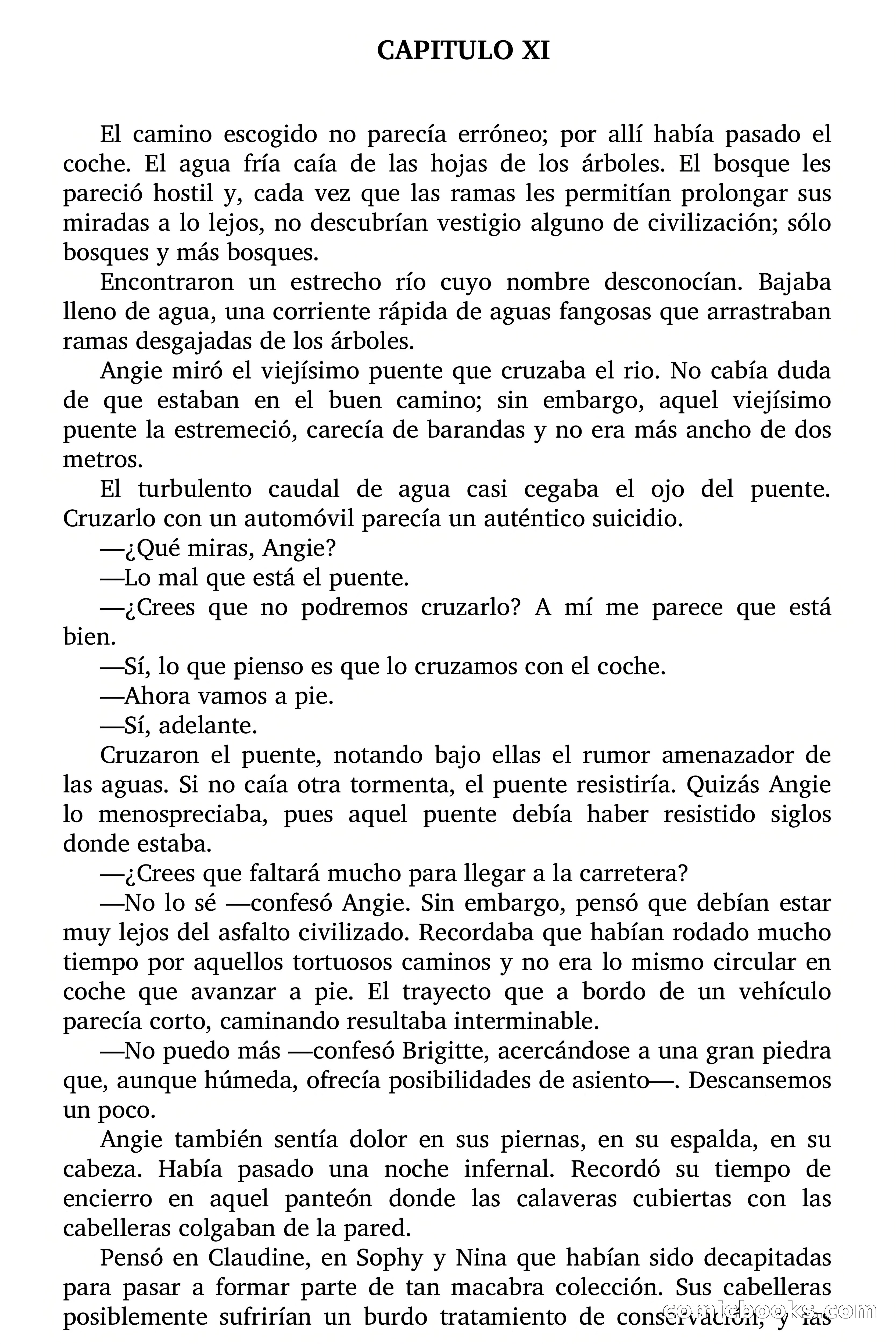 Selección Terror: El fuego y las mariposas — page 58 of 72