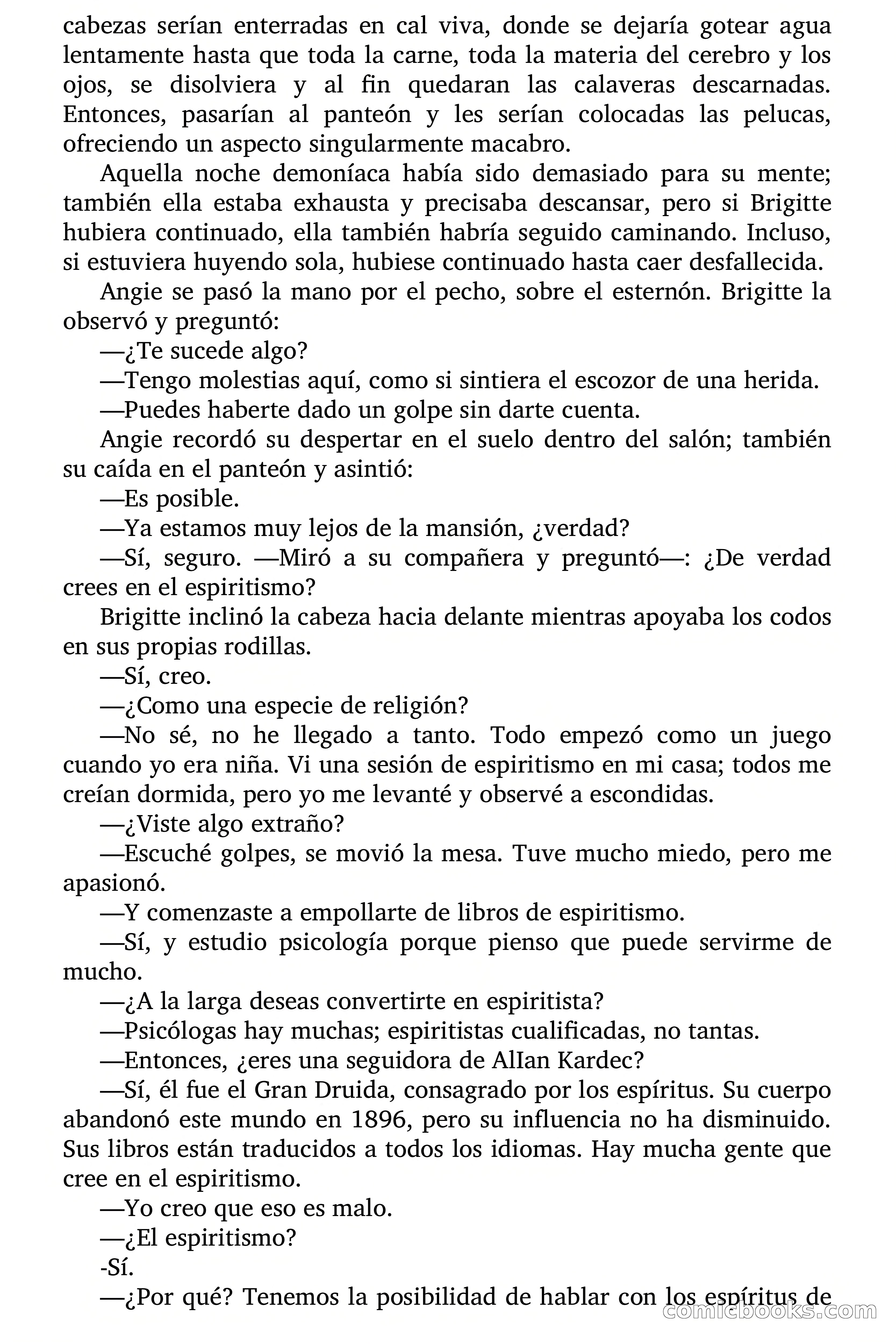Selección Terror: El fuego y las mariposas — page 59 of 72
