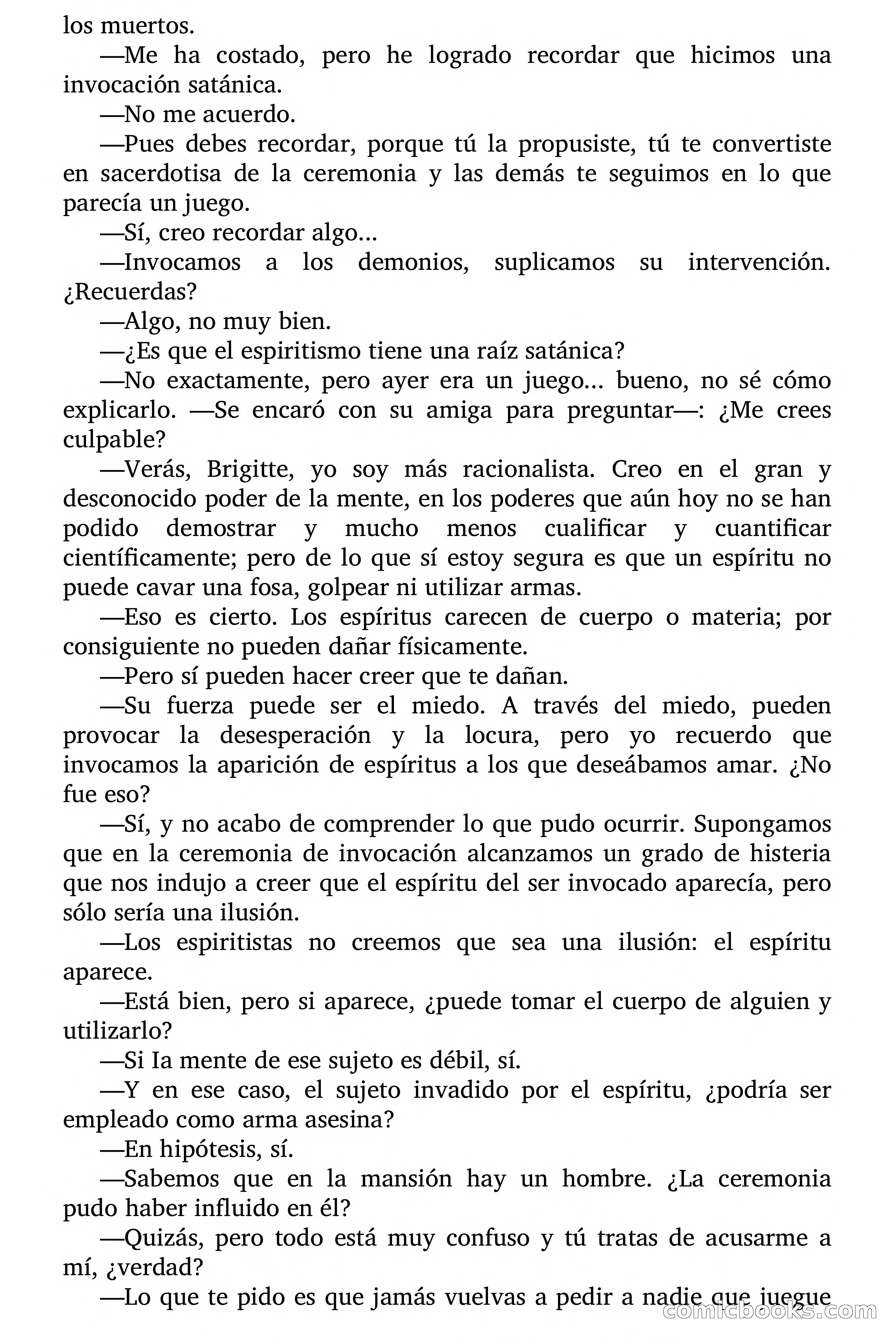 Selección Terror: El fuego y las mariposas — page 60 of 72
