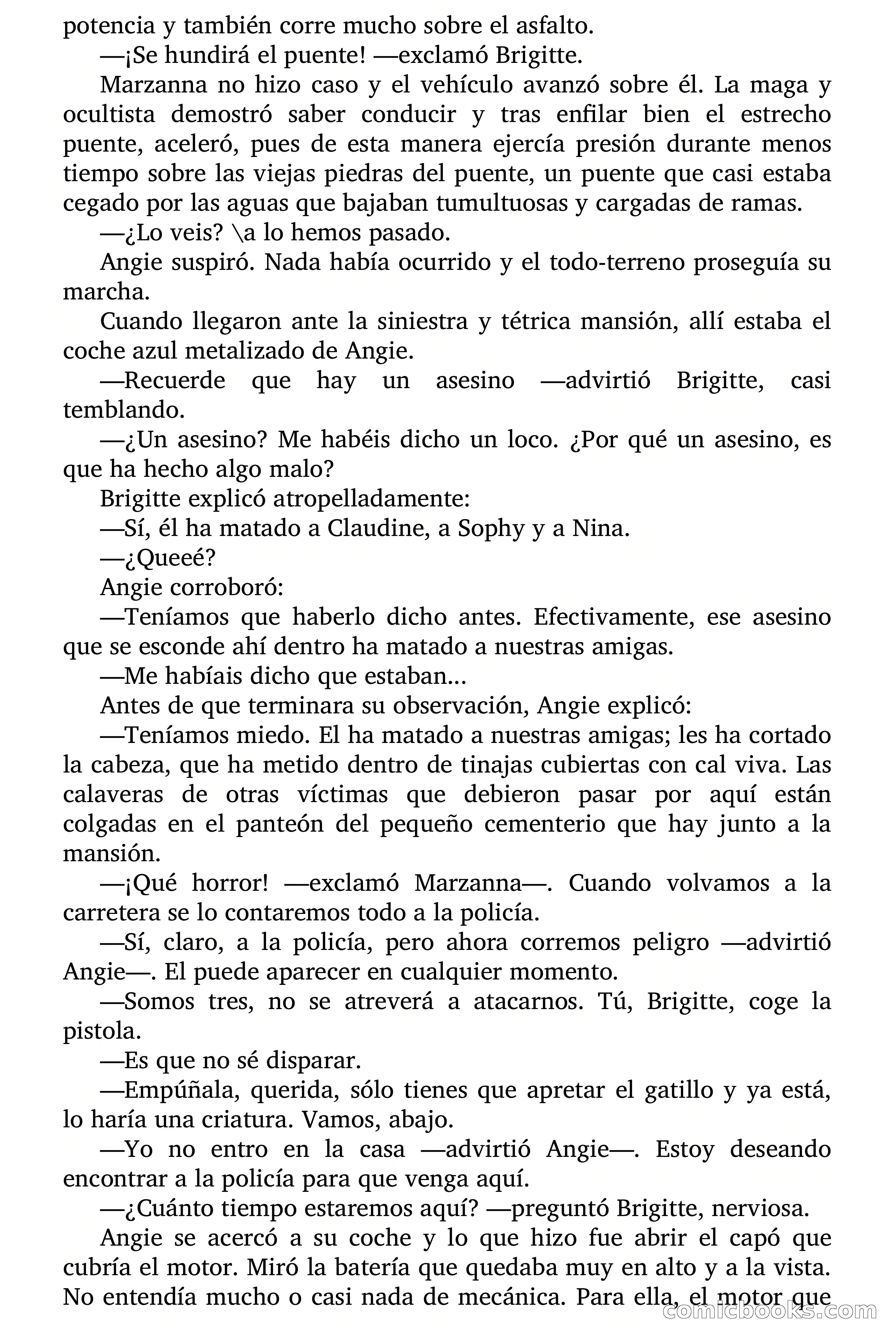 Selección Terror: El fuego y las mariposas — page 64 of 72