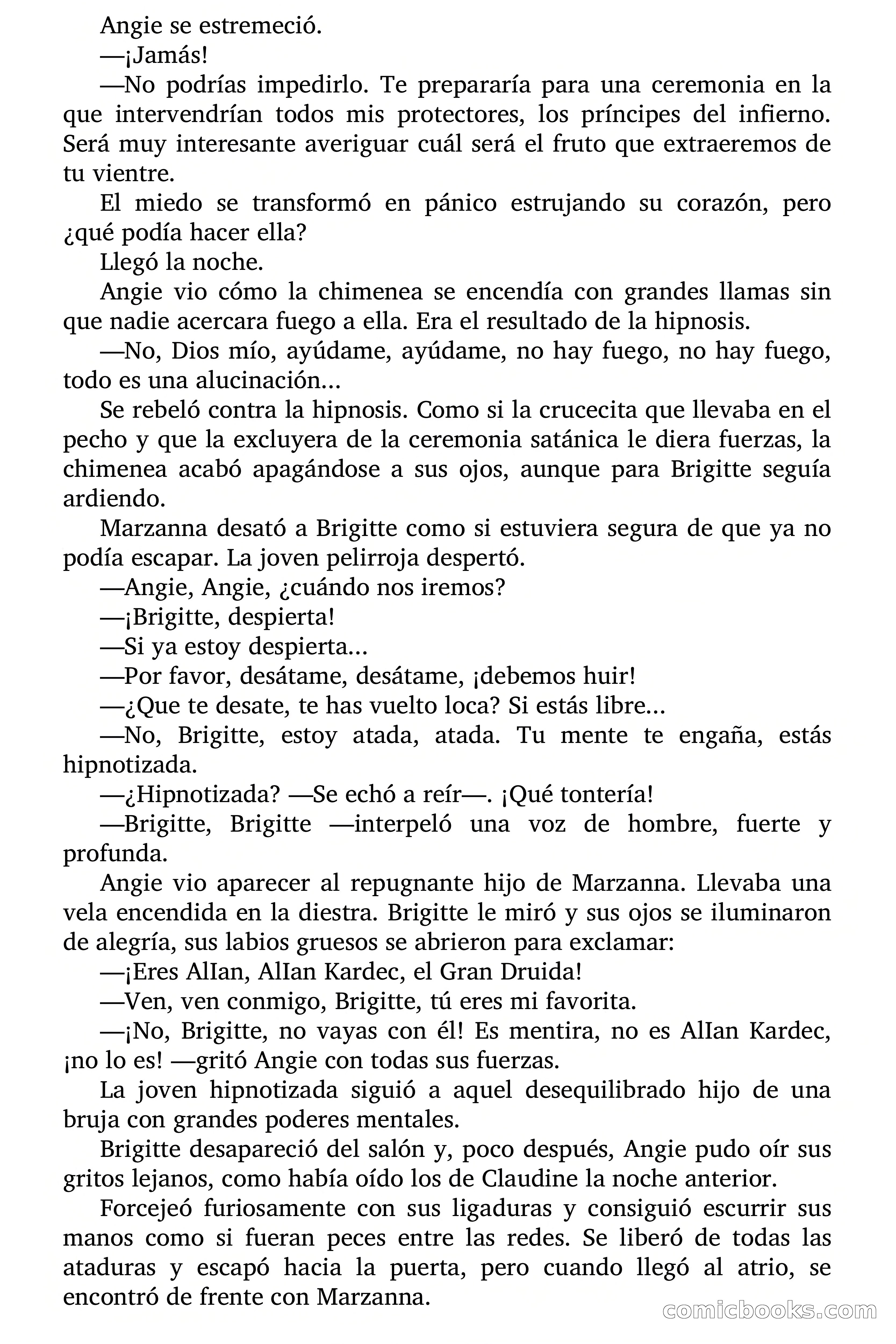 Selección Terror: El fuego y las mariposas — page 69 of 72