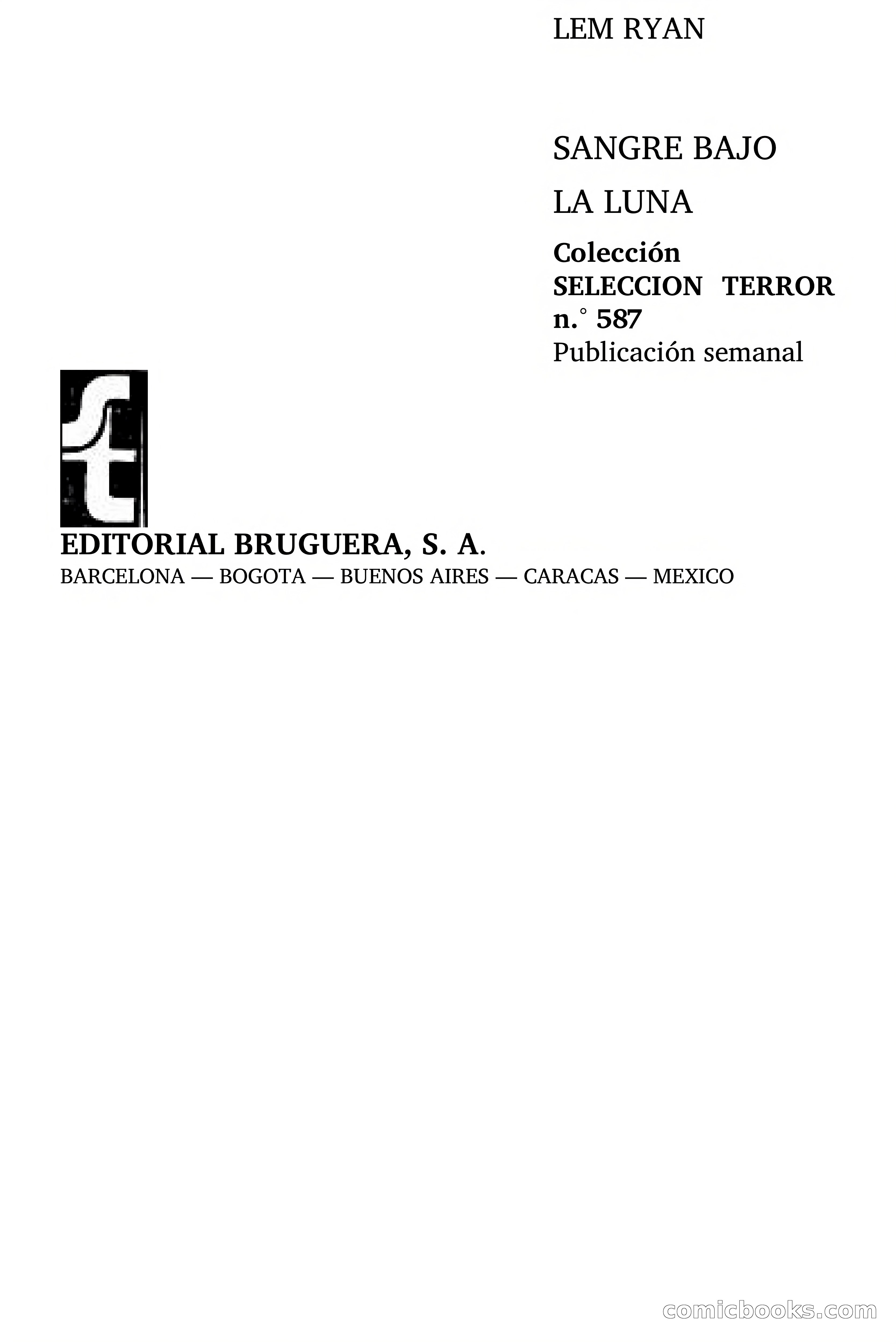 Selección Terror: Lem Ryan — page 4 of 87