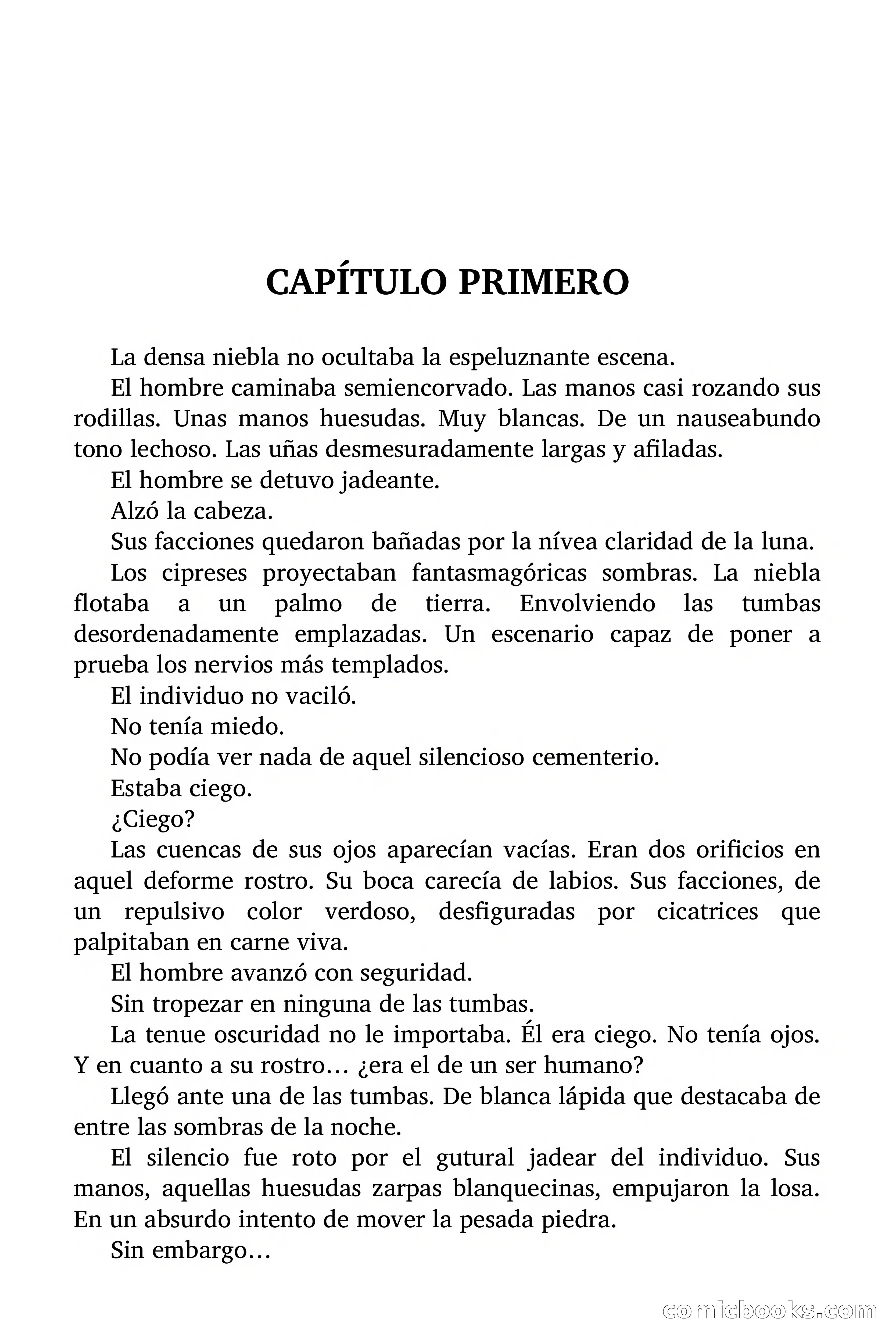 Selección Terror: Ven a morir conmigo — page 6 of 92
