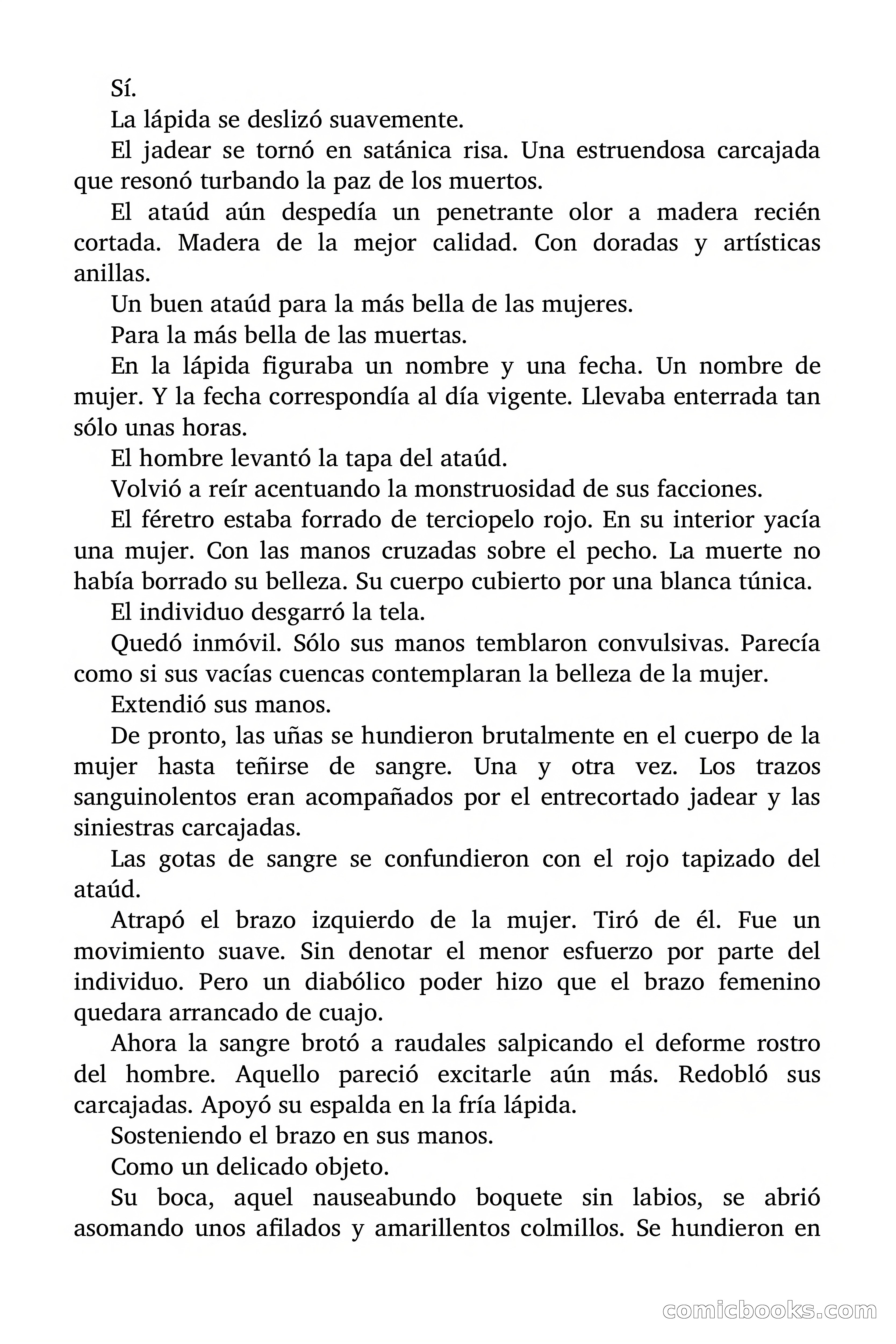 Selección Terror: Ven a morir conmigo — page 7 of 92