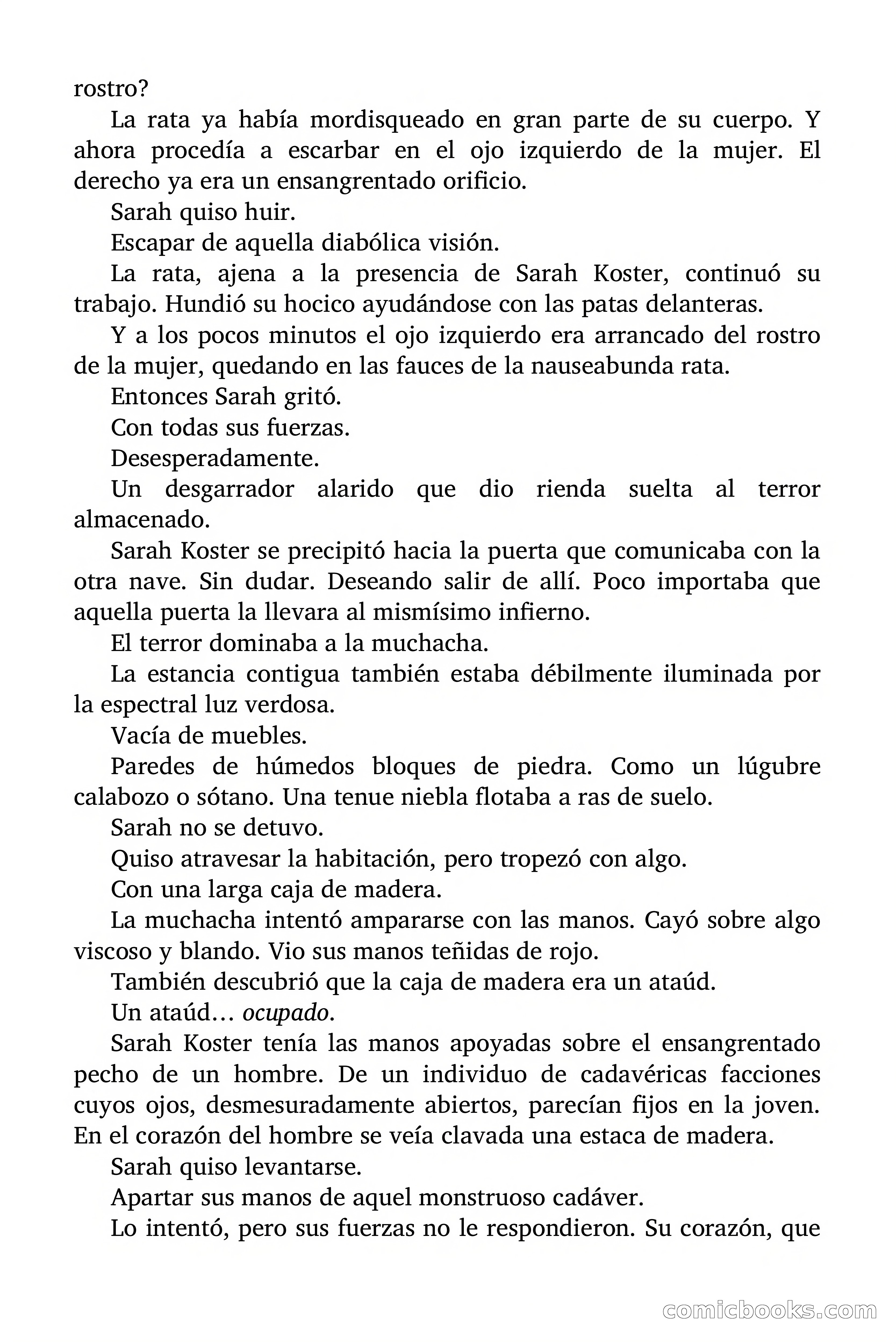 Selección Terror: Ven a morir conmigo — page 19 of 92