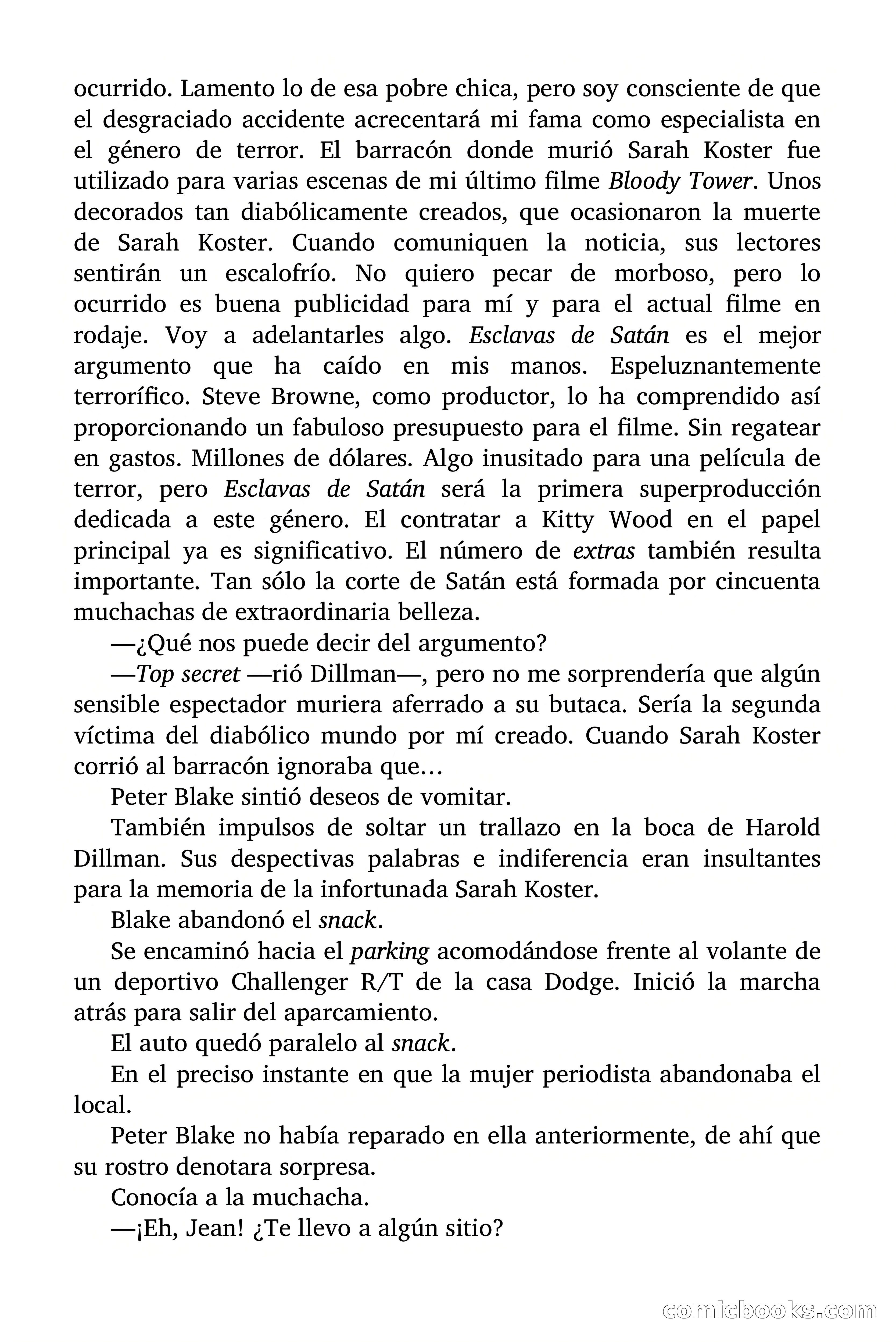 Selección Terror: Ven a morir conmigo — page 30 of 92
