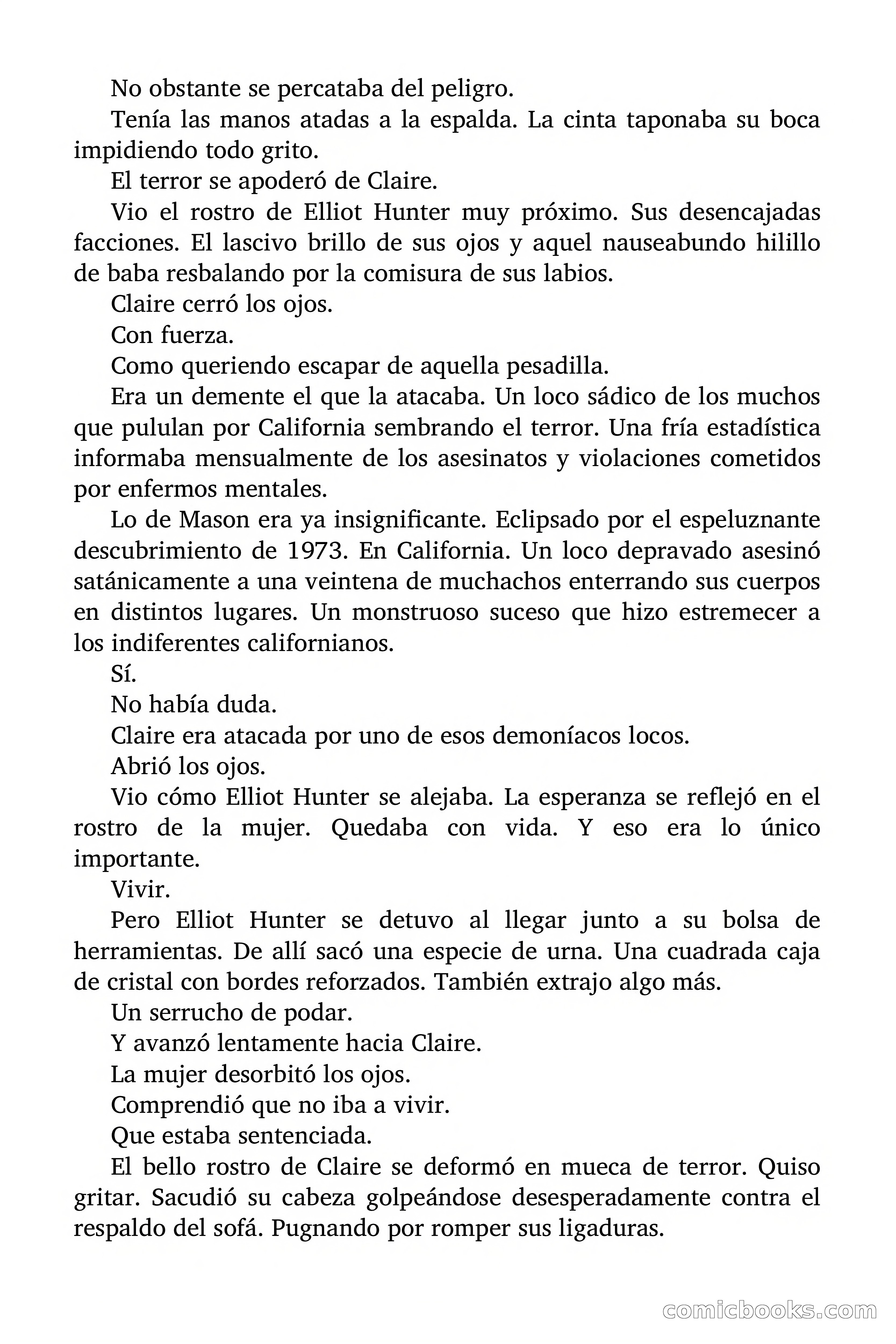 Selección Terror: Ven a morir conmigo — page 44 of 92