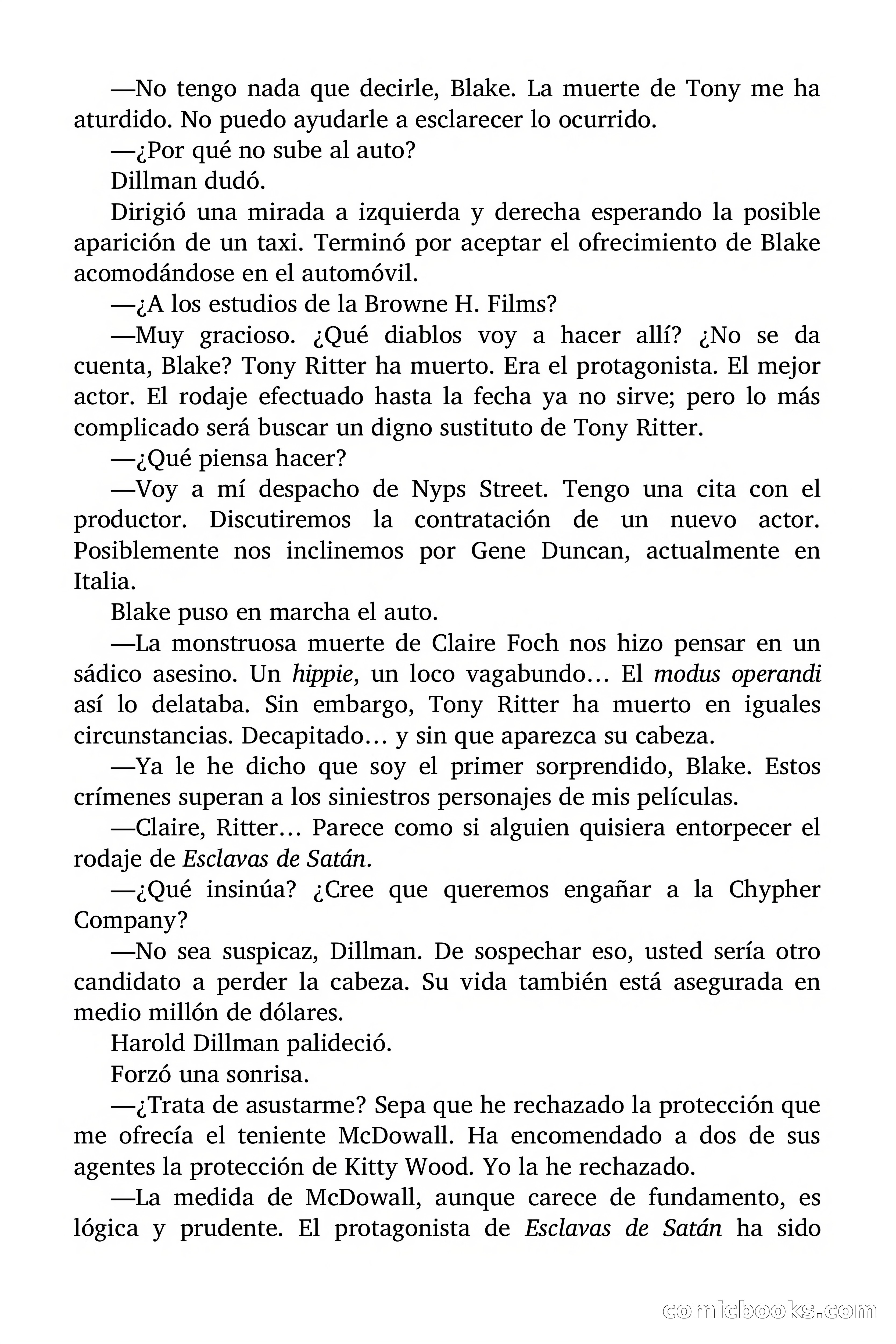 Selección Terror: Ven a morir conmigo — page 70 of 92