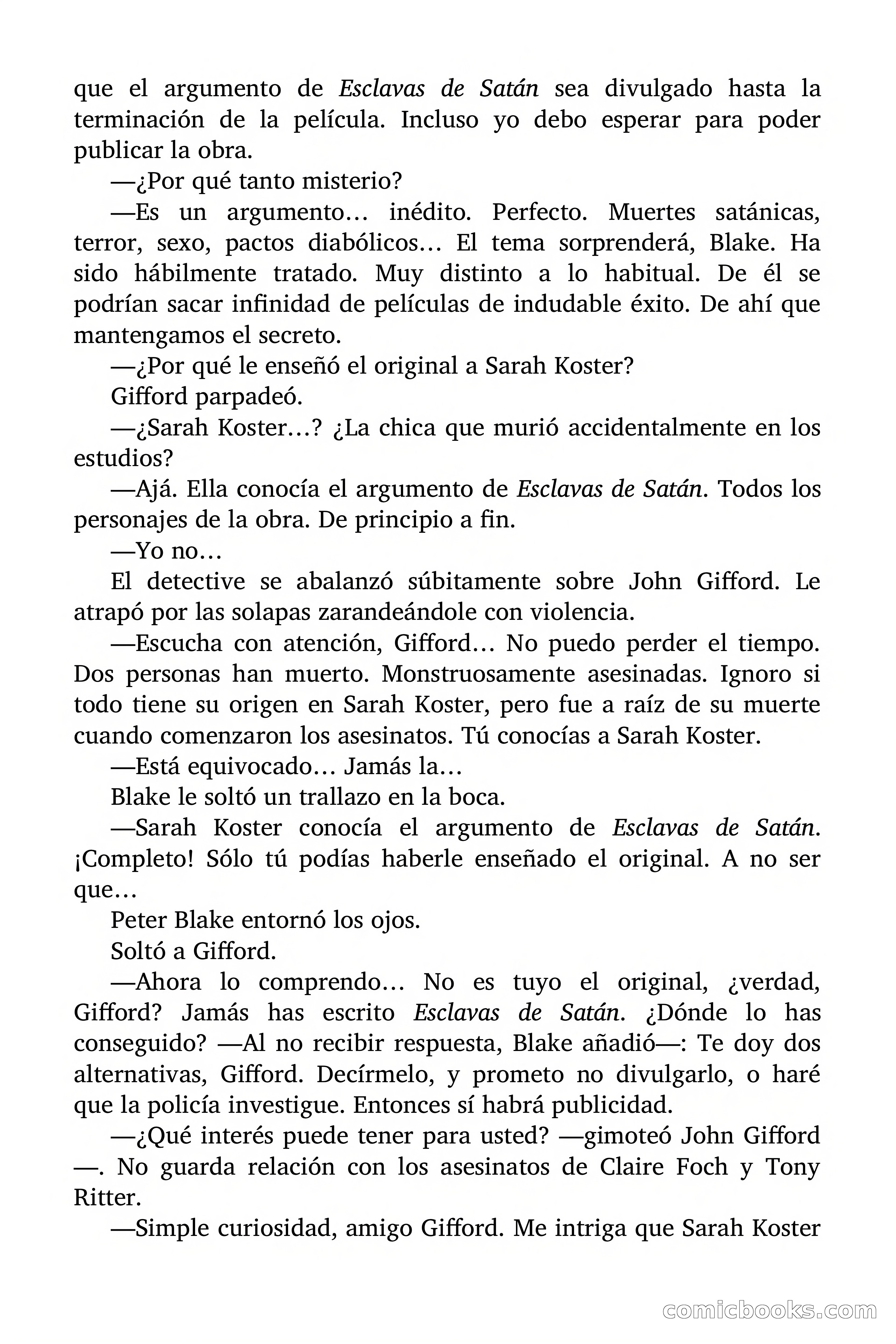 Selección Terror: Ven a morir conmigo — page 73 of 92
