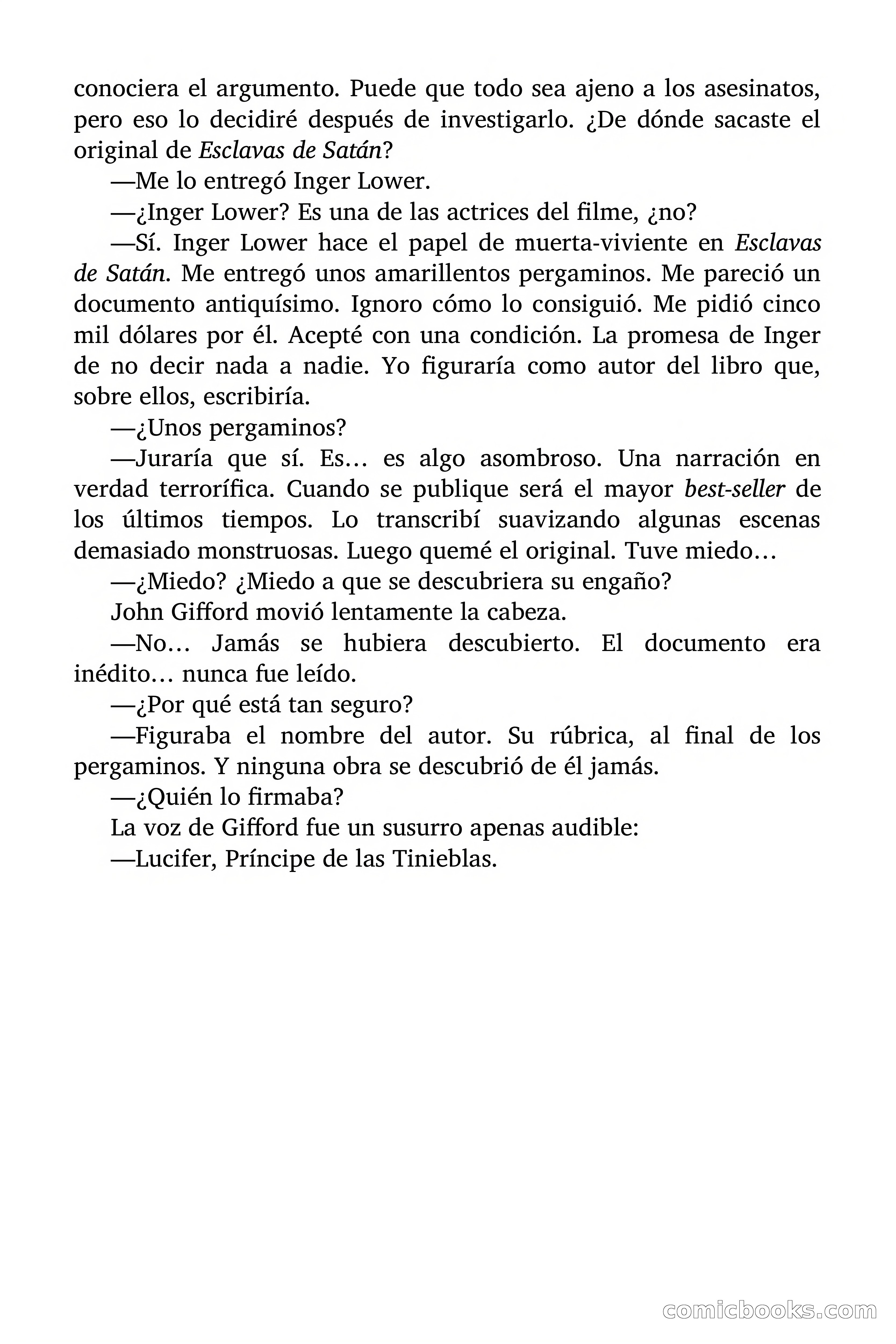 Selección Terror: Ven a morir conmigo — page 74 of 92